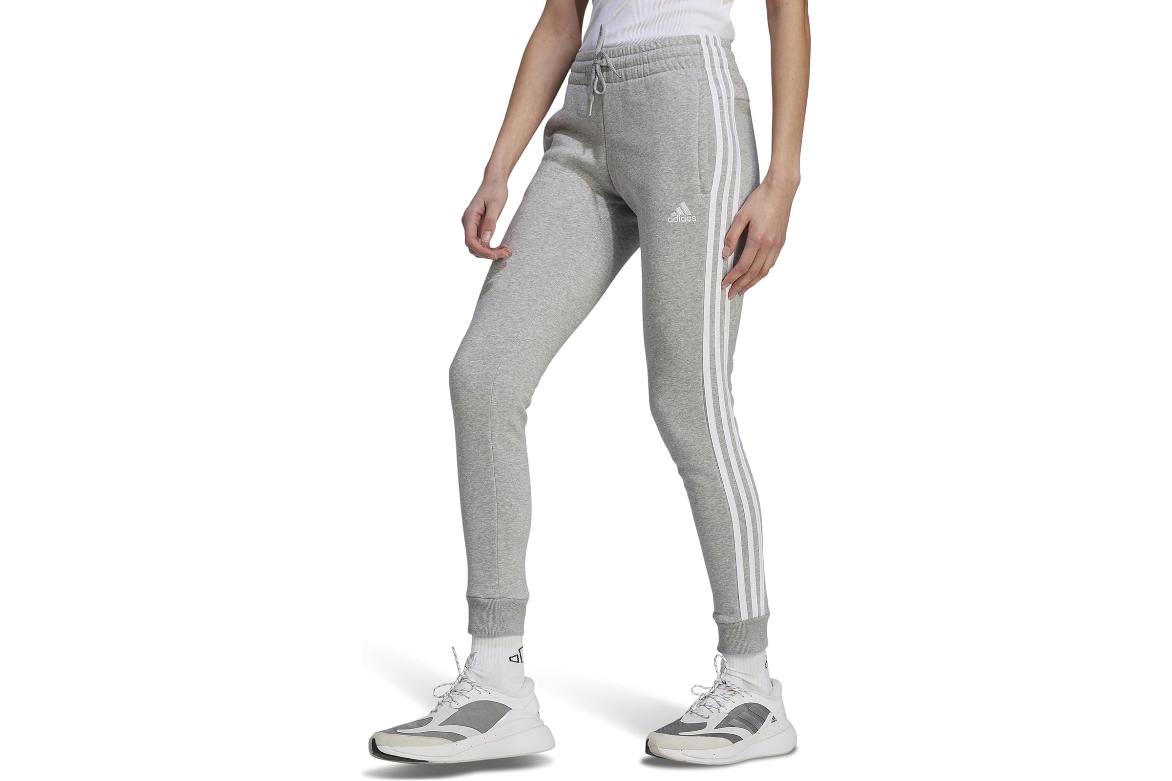 adidas 3-Stripes Fleece Cuffed Pants 6990₽