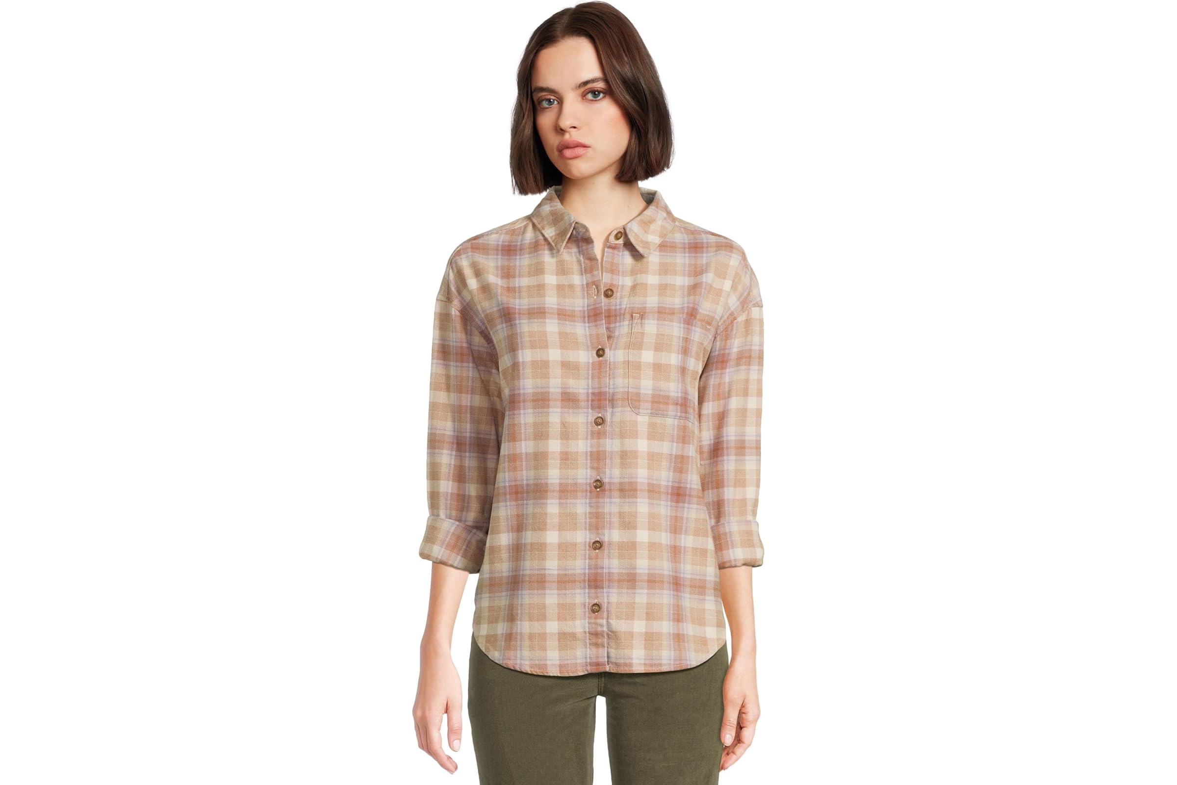 Royal Robbins Lieback Organic Cotton Flannel Long Sleeve