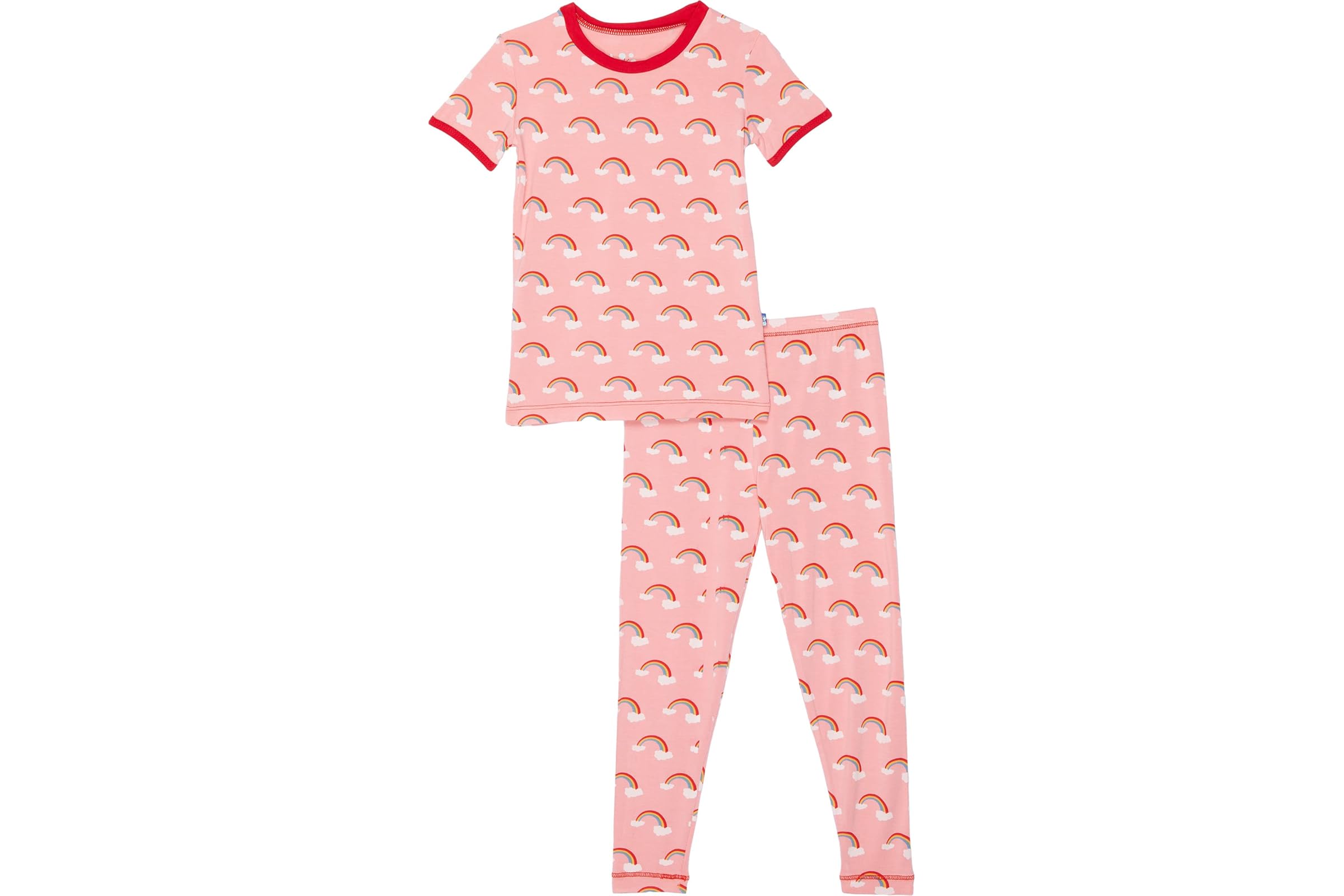 Kickee Pants Kids Short Sleeve Pajama Set (Toddler/Little Kids)