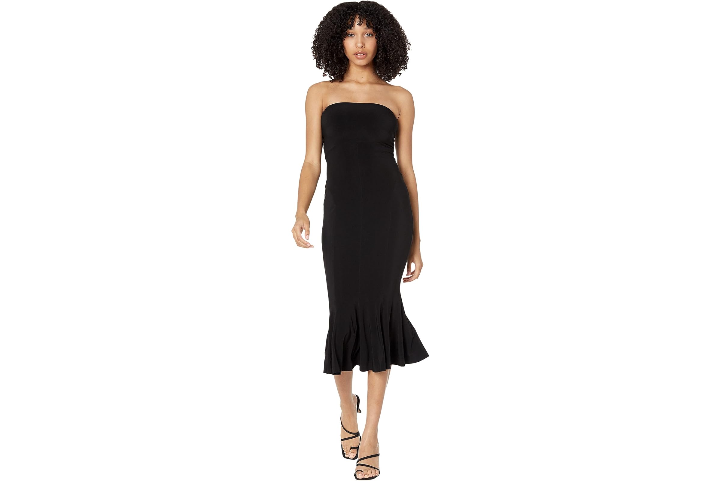 Norma Kamali Strapless Fishtail Dress To Midcalf 39290₽