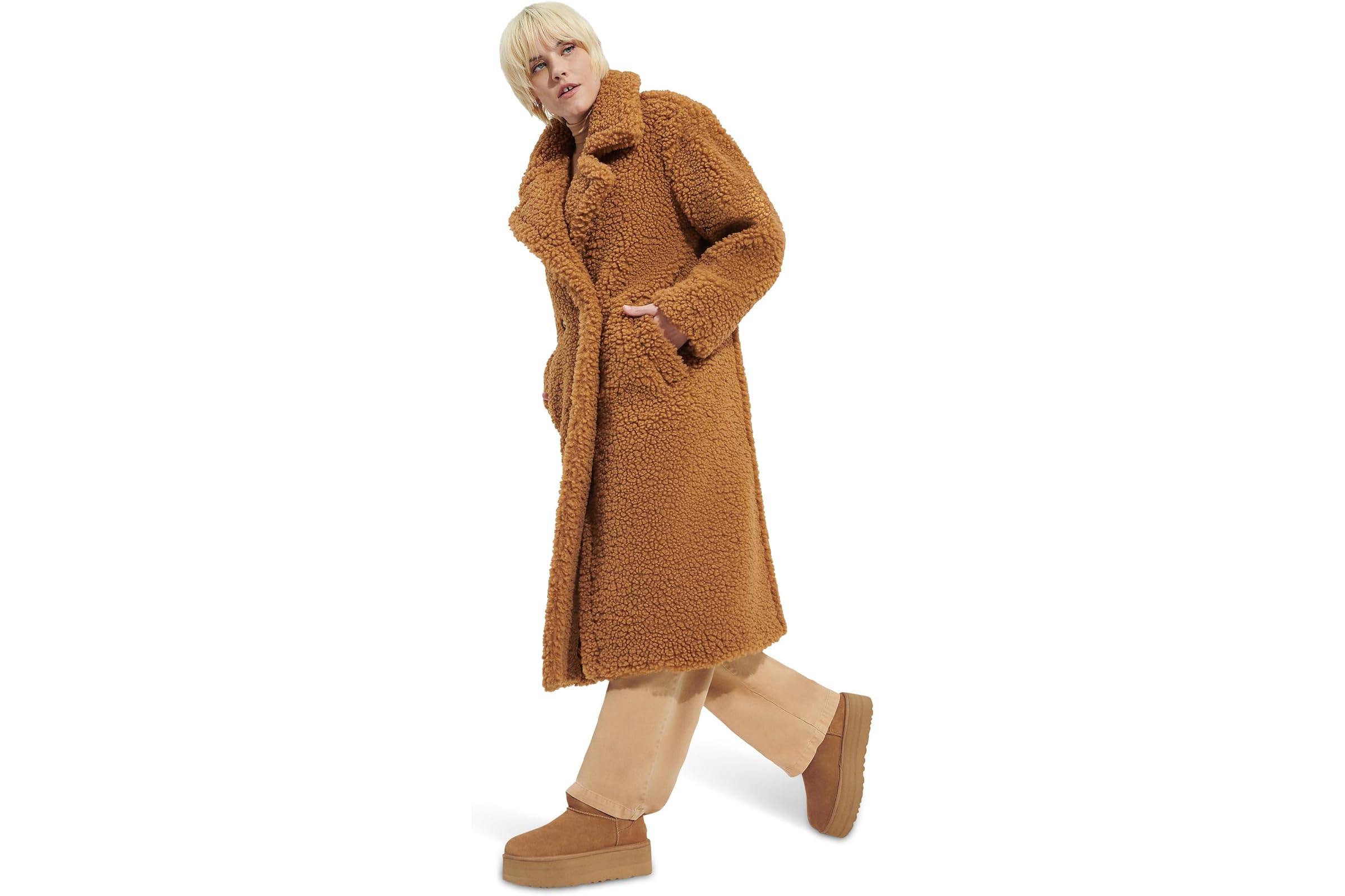 UGG Gertrude Long Teddy Coat 53490₽