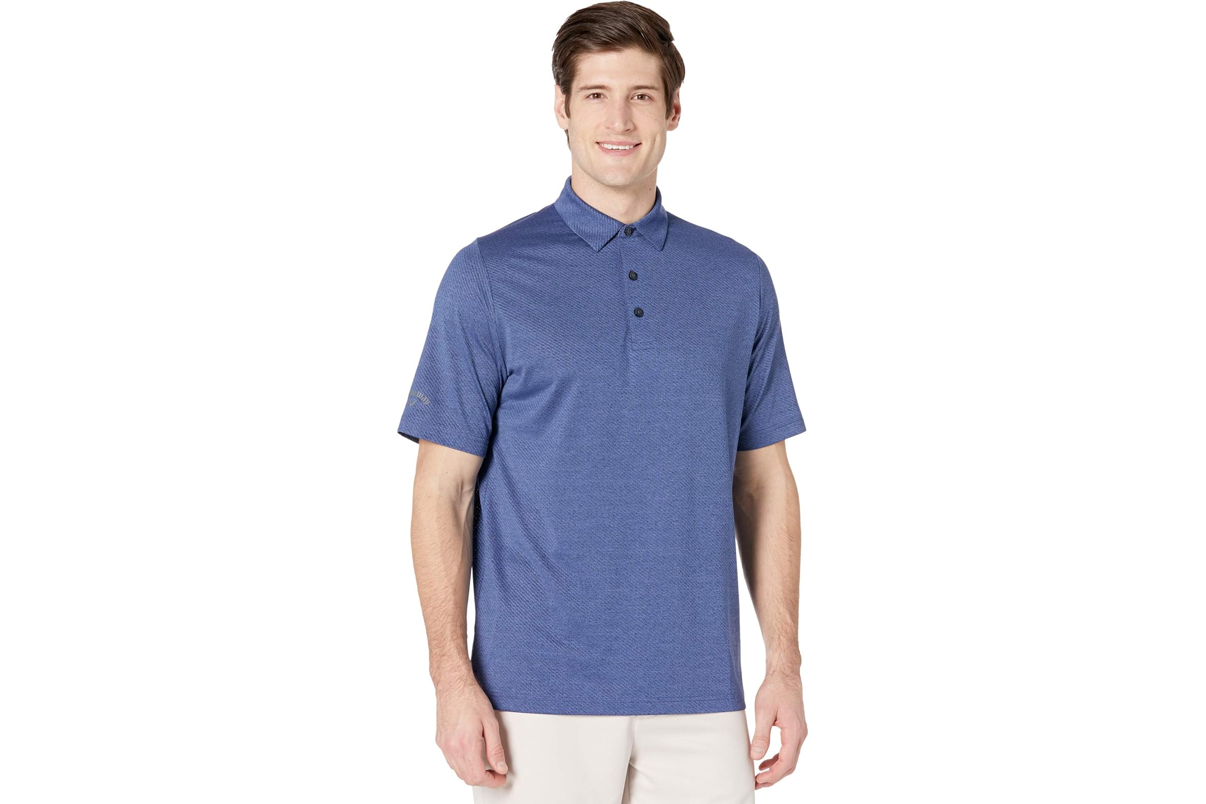 Callaway Ventilated Heather Jacquard Polo 9490₽