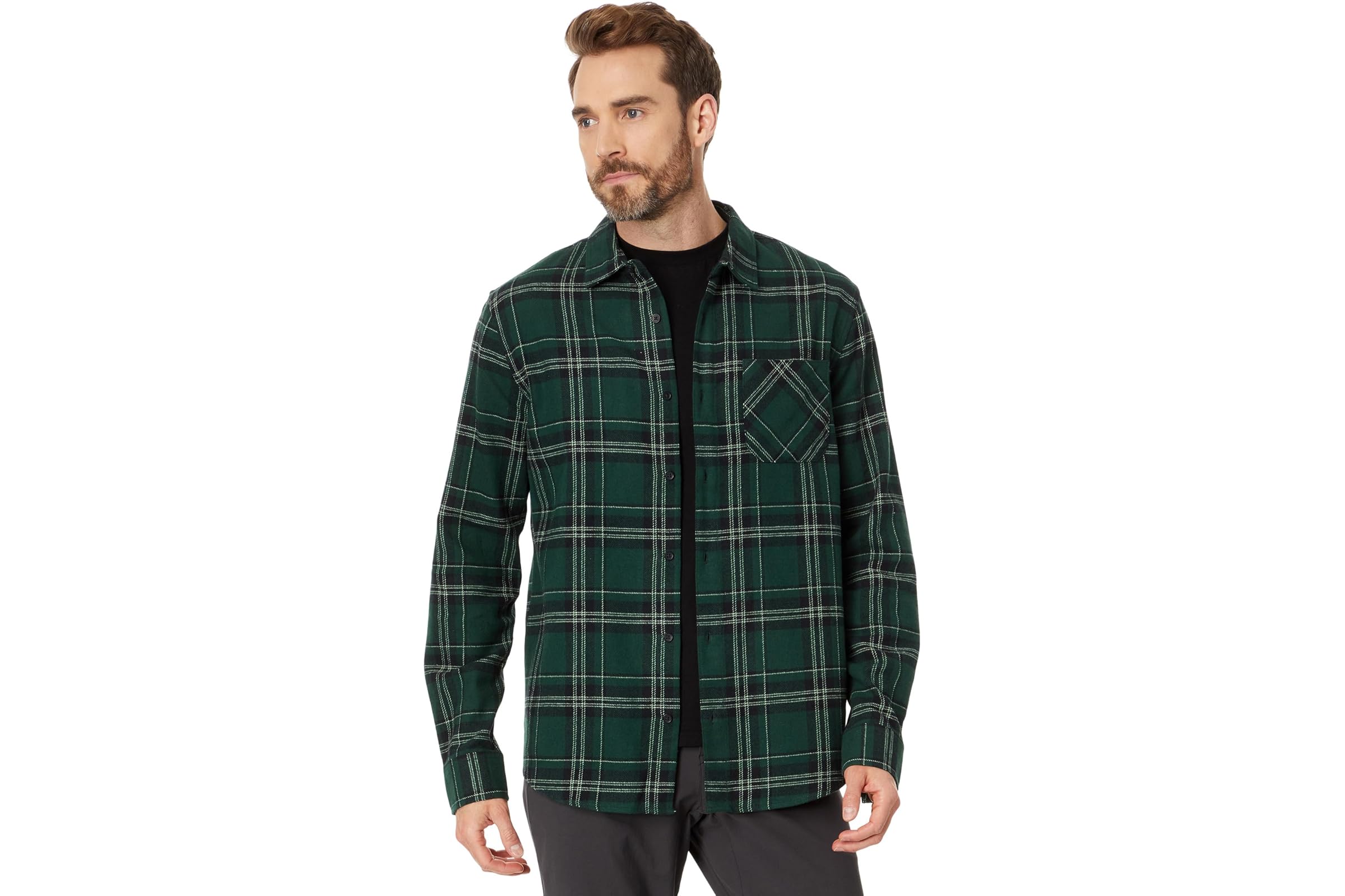 Oakley Podium Plaid Long Sleeve Flannel