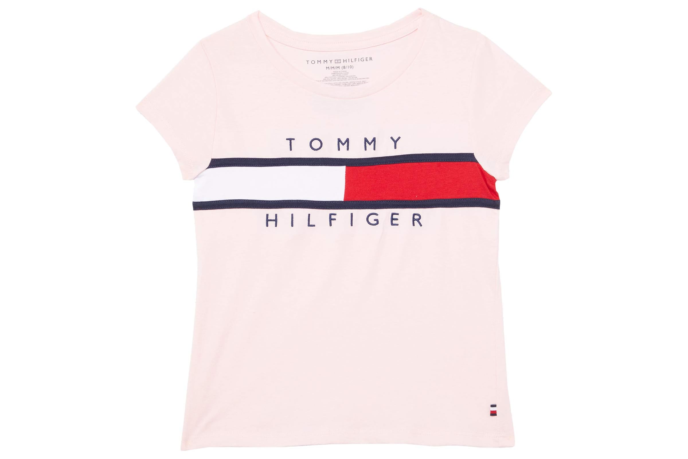 Tommy Hilfiger Kids Pieced Flag Tee (Big Kids)