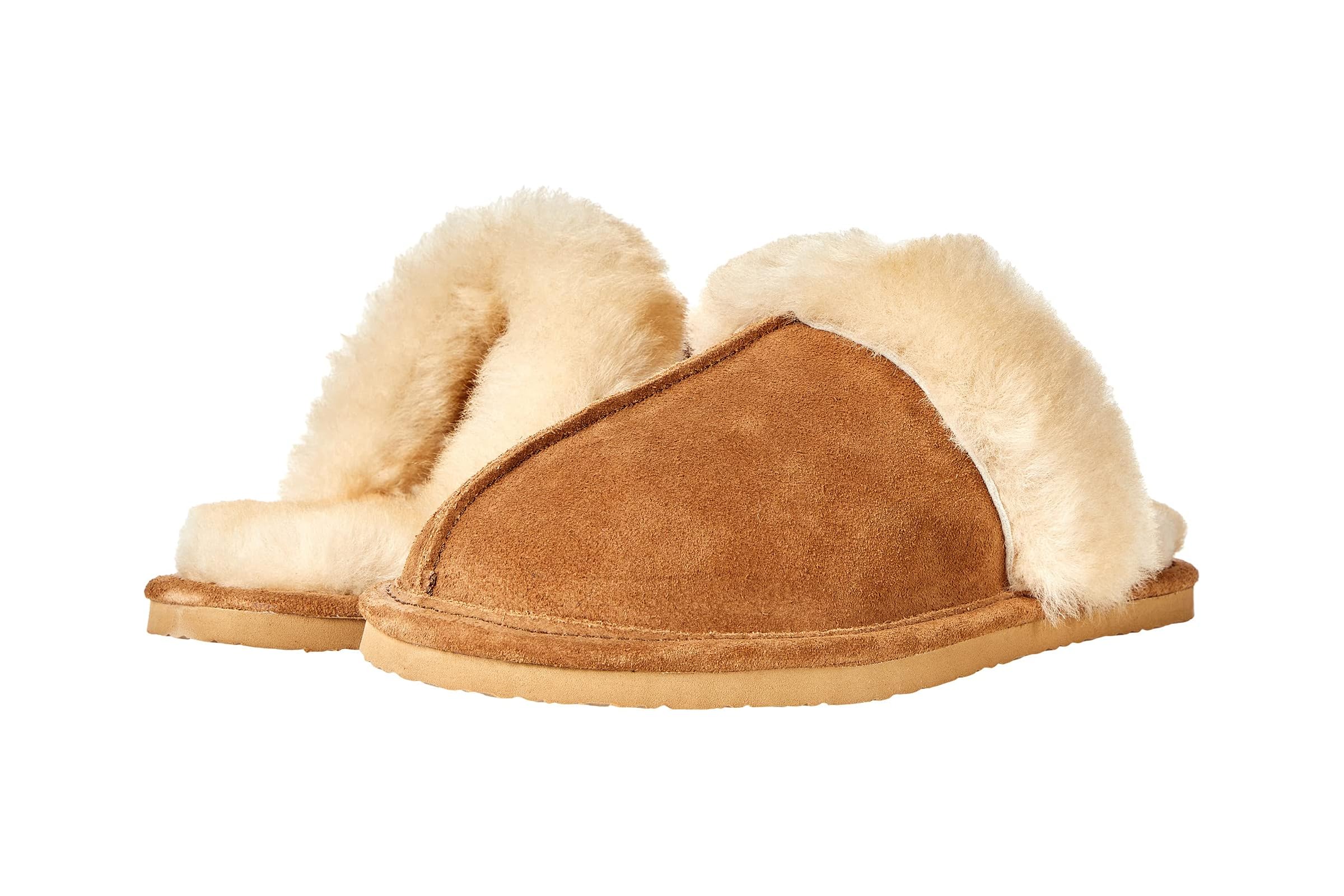 Minnetonka Sheepskin Slide