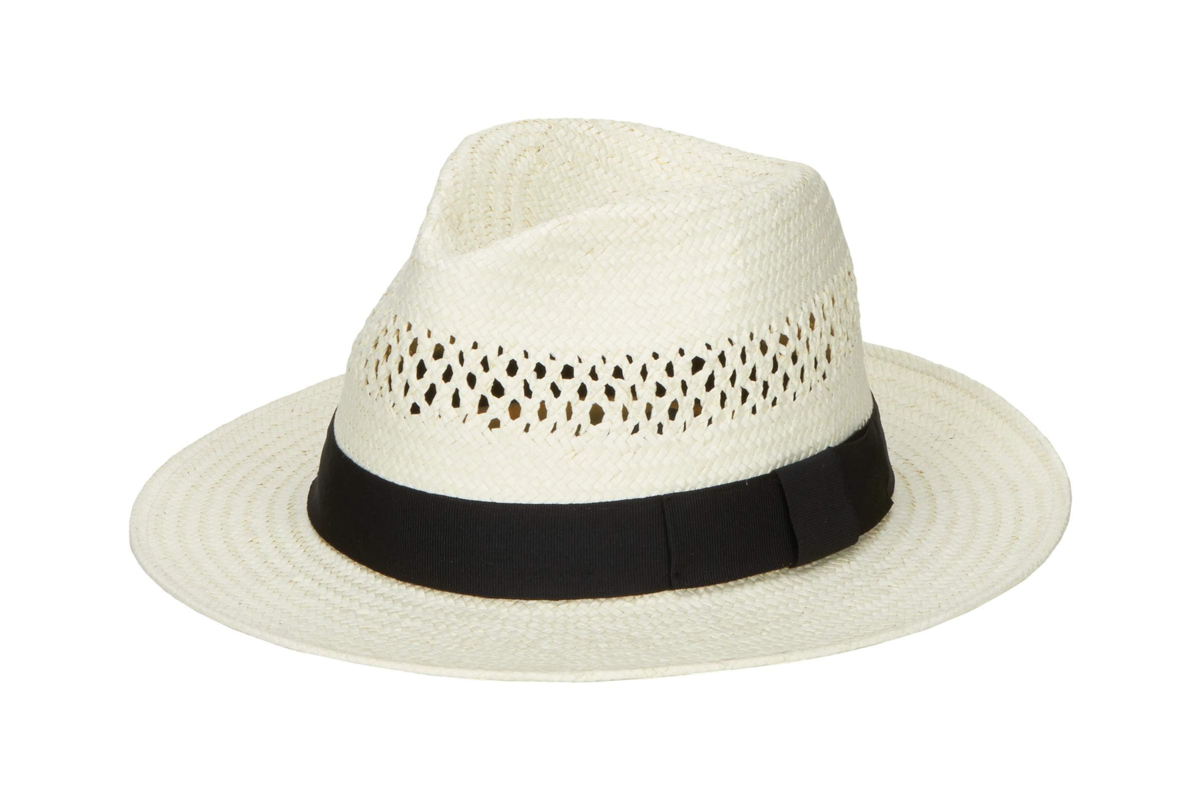 San Diego Hat Company Paper Fedora w Vents 7390₽