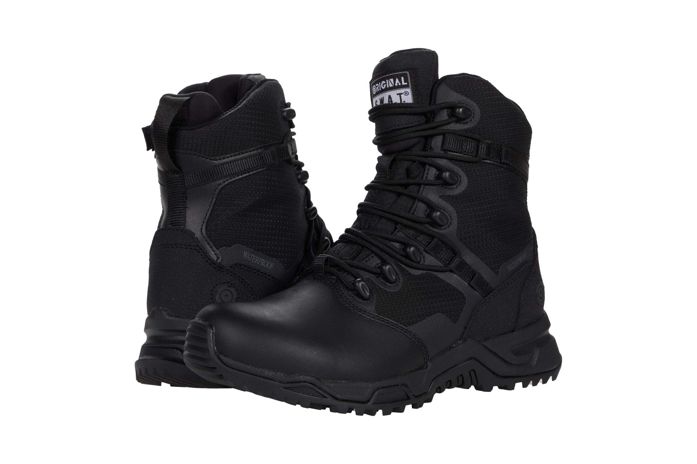 Original SWAT Alpha Fury 8 Side Zip Leather Toe Waterproof 30190₽