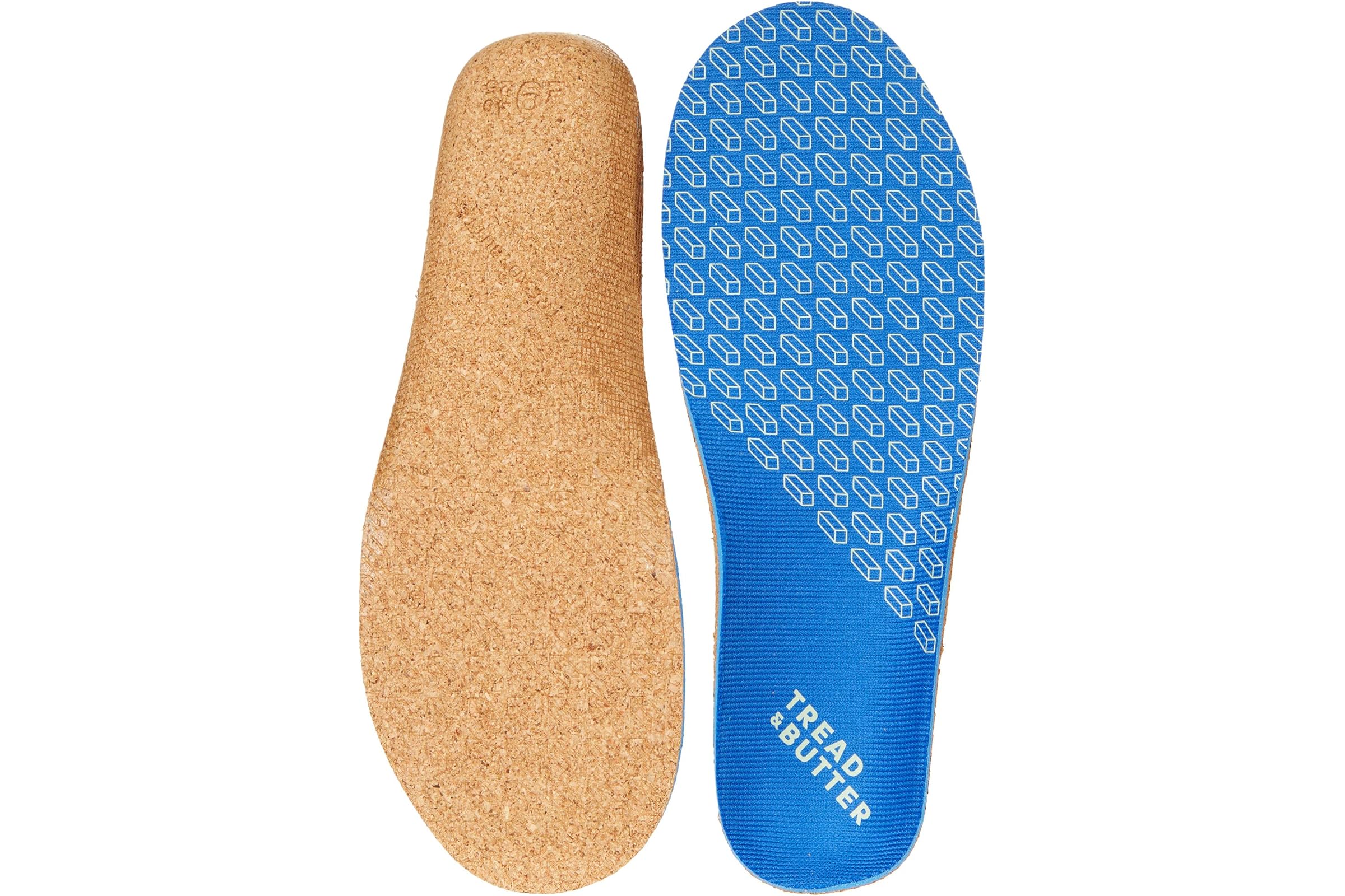 Tread - Butter Day One - Cascadia High Arch Cork Insole 6590₽