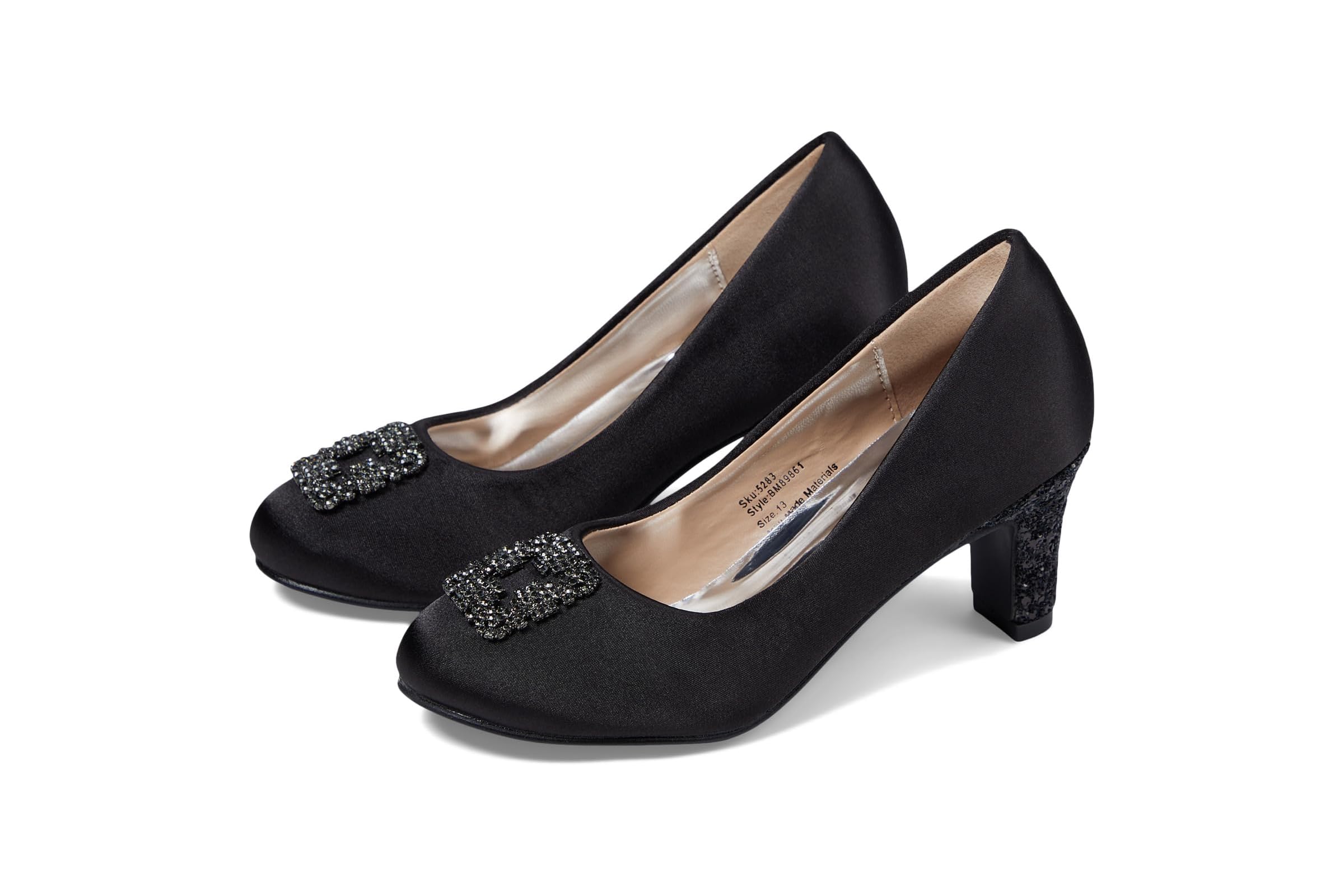 Badgley Mischka Kids Marcy Jewel Toe Pump (Little Kid/Big Kid)