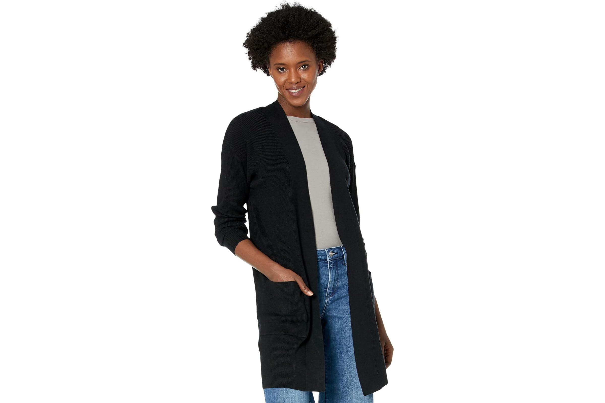 Liverpool Los Angeles Open Front Cardigan Sweater