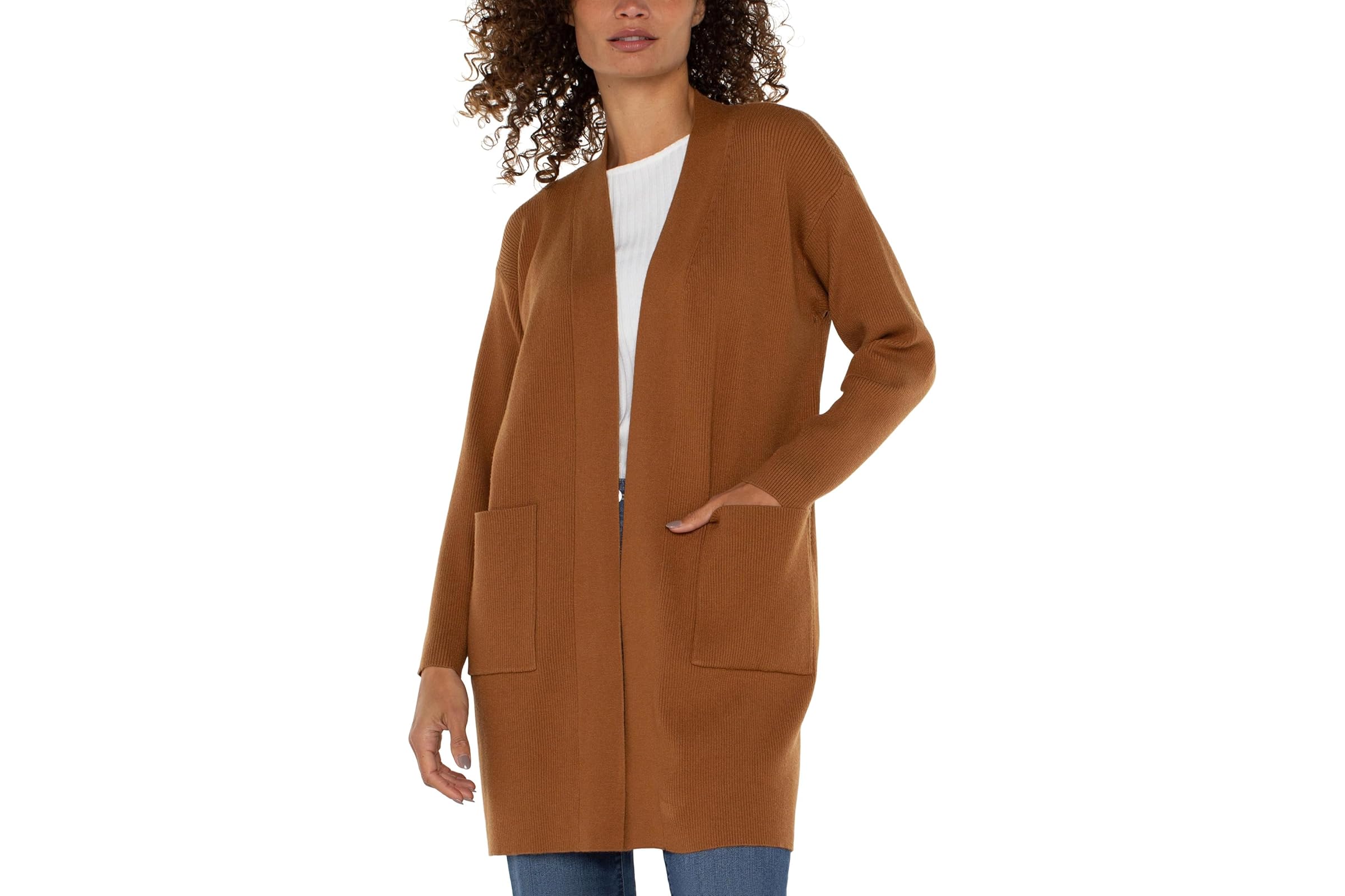 Liverpool Los Angeles Open Front Cardigan Sweater