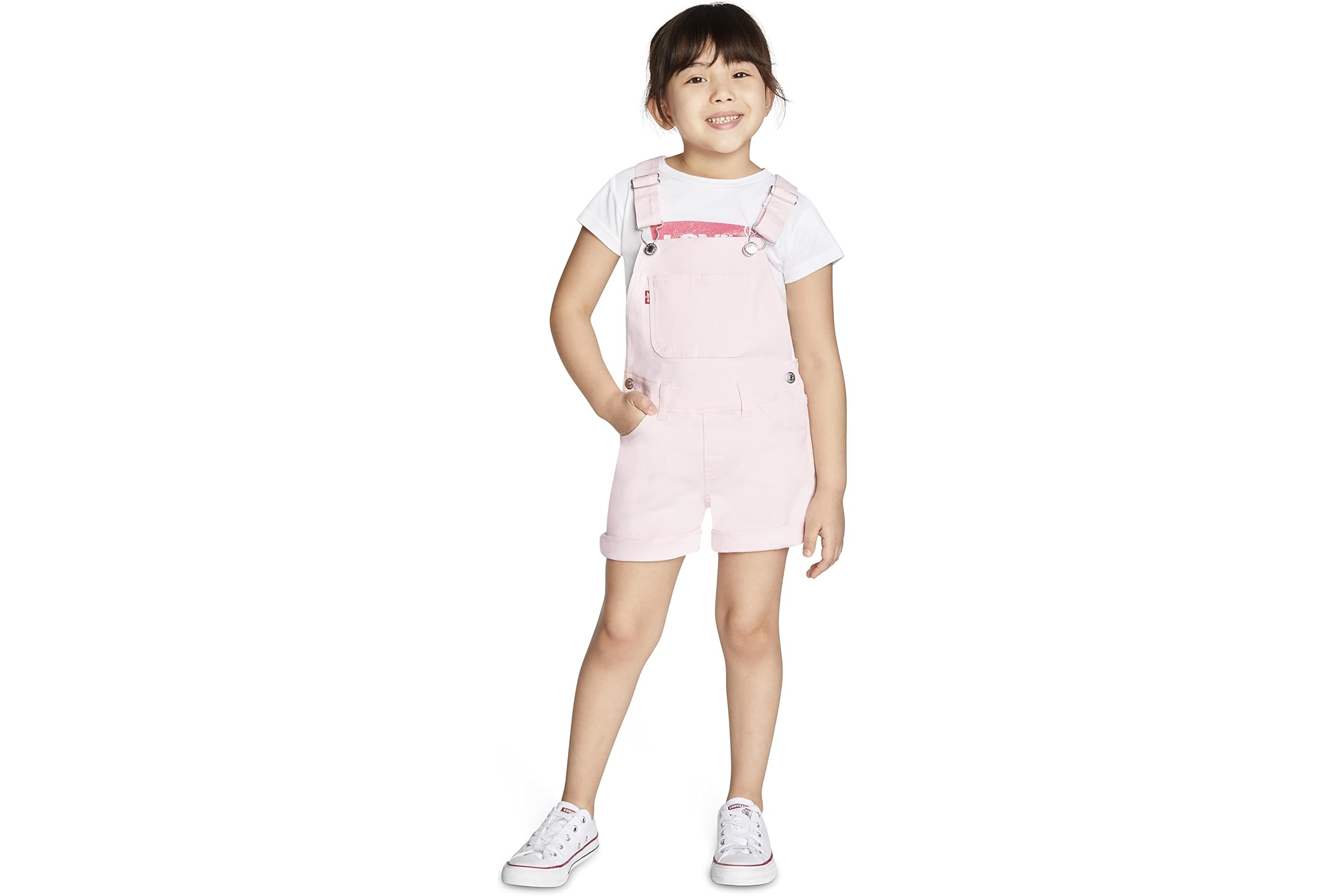 Levis Kids Boyfriend Shortalls (Little Kids)