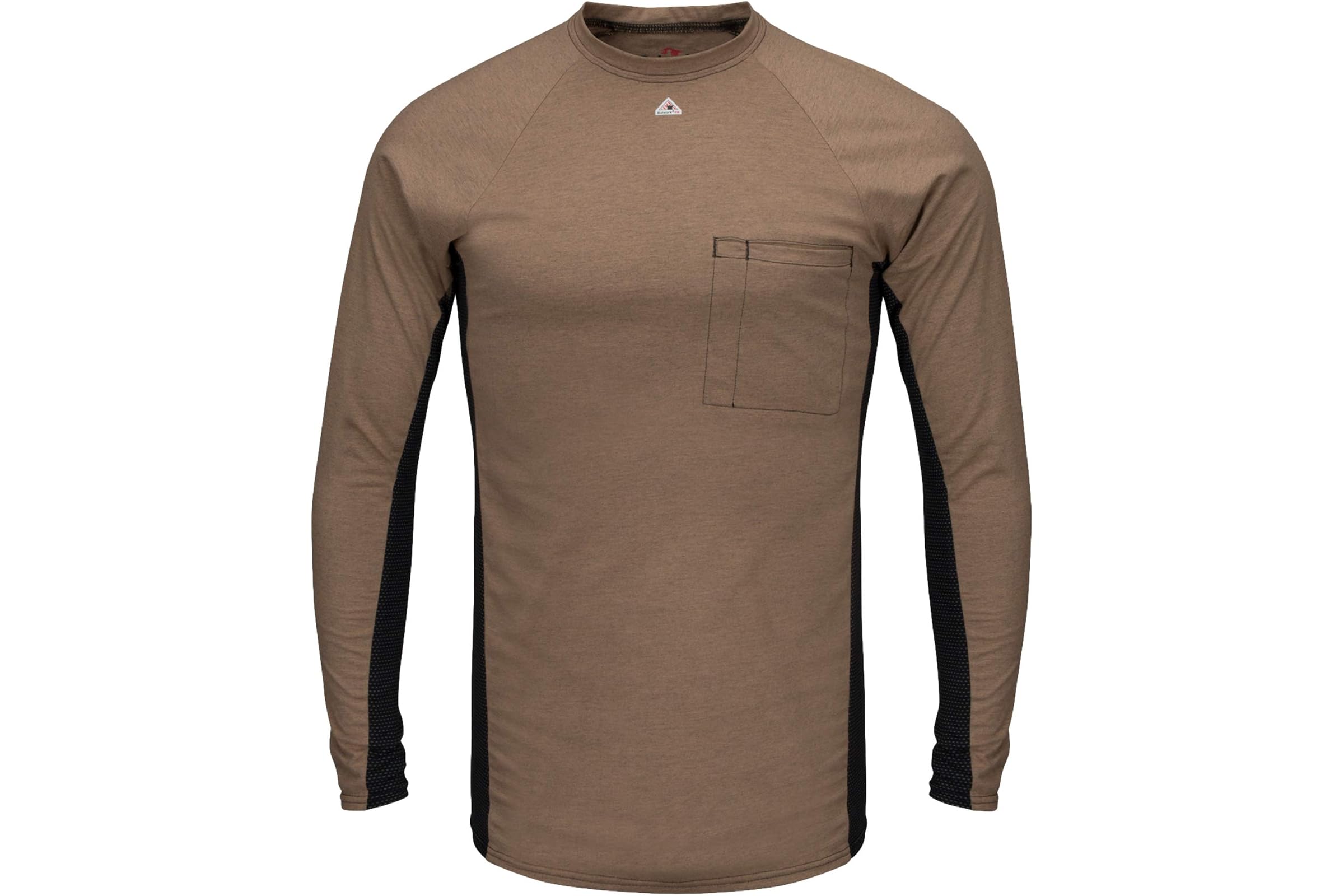 Bulwark FR Long Sleeve FR Base Layer with Concealed Chest Pocket