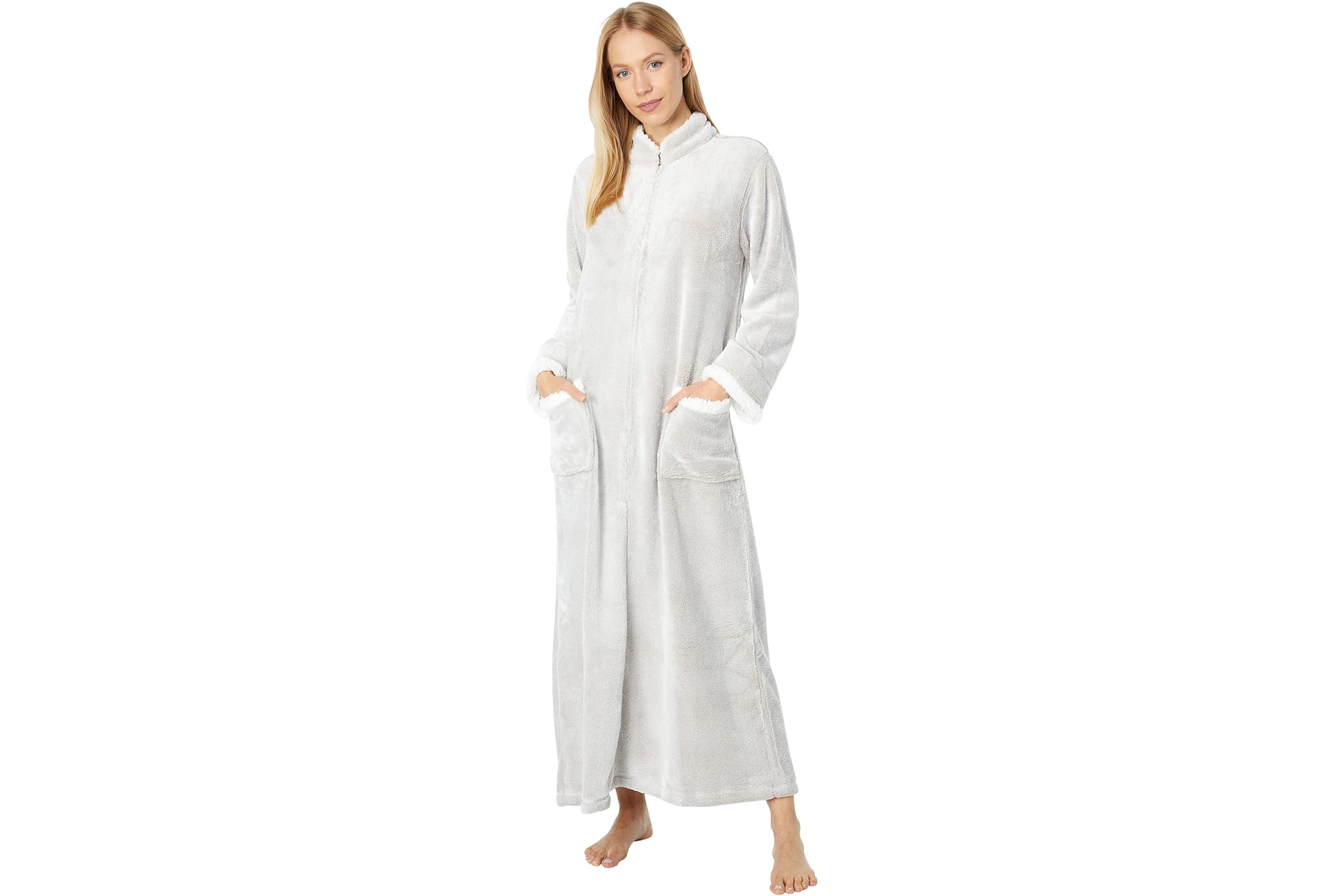 Natori Frosted Sherpa-Zip Caftan 26190₽