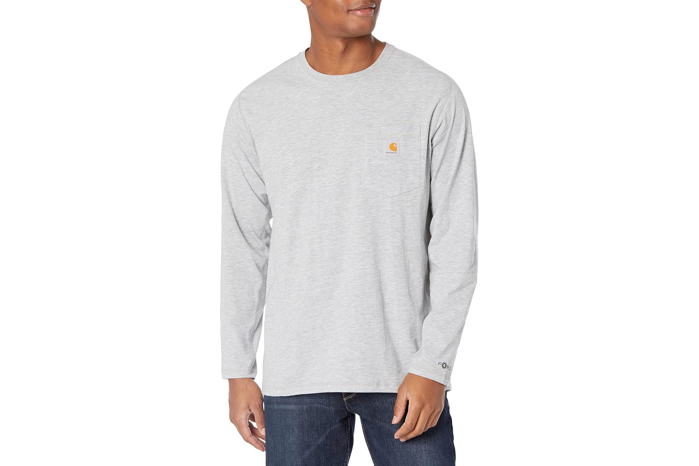 Carhartt Force Relaxed Fit Midweight Long Sleeve Pocket Tee 6190₽