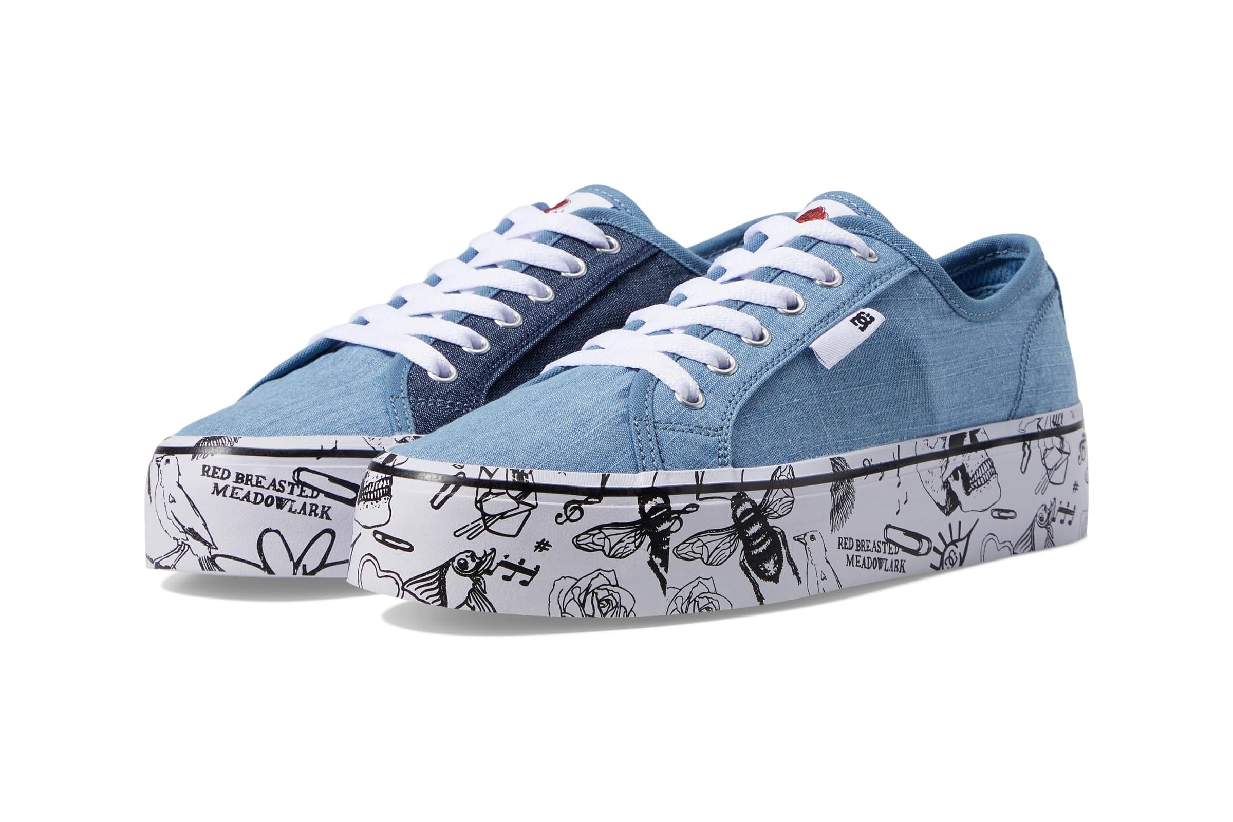 Женские кроссовки DC Manual Platform 8890₽