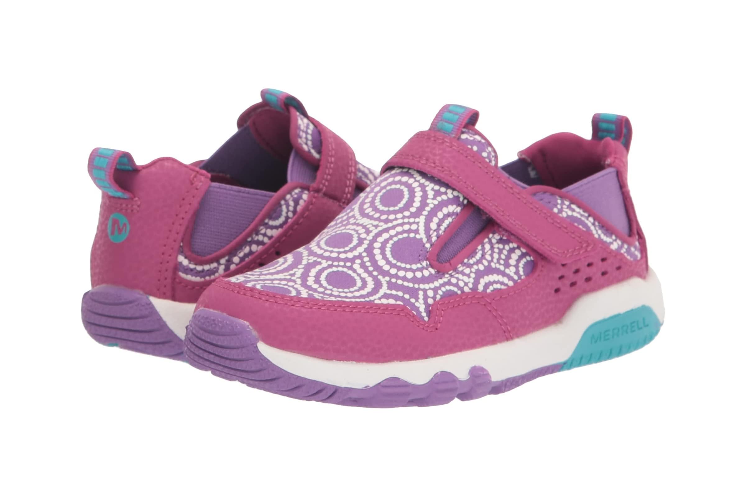 Женские кроссовки Merrell Kids Free Roam Chroma Moc (Little Kid/Big Kid)