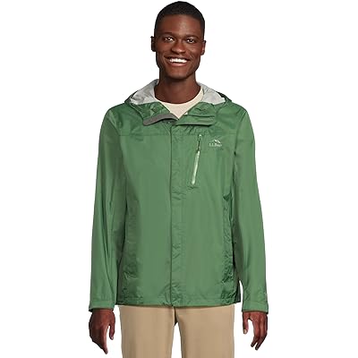 L.L.Bean Trail Model Rain Jacket evergreen