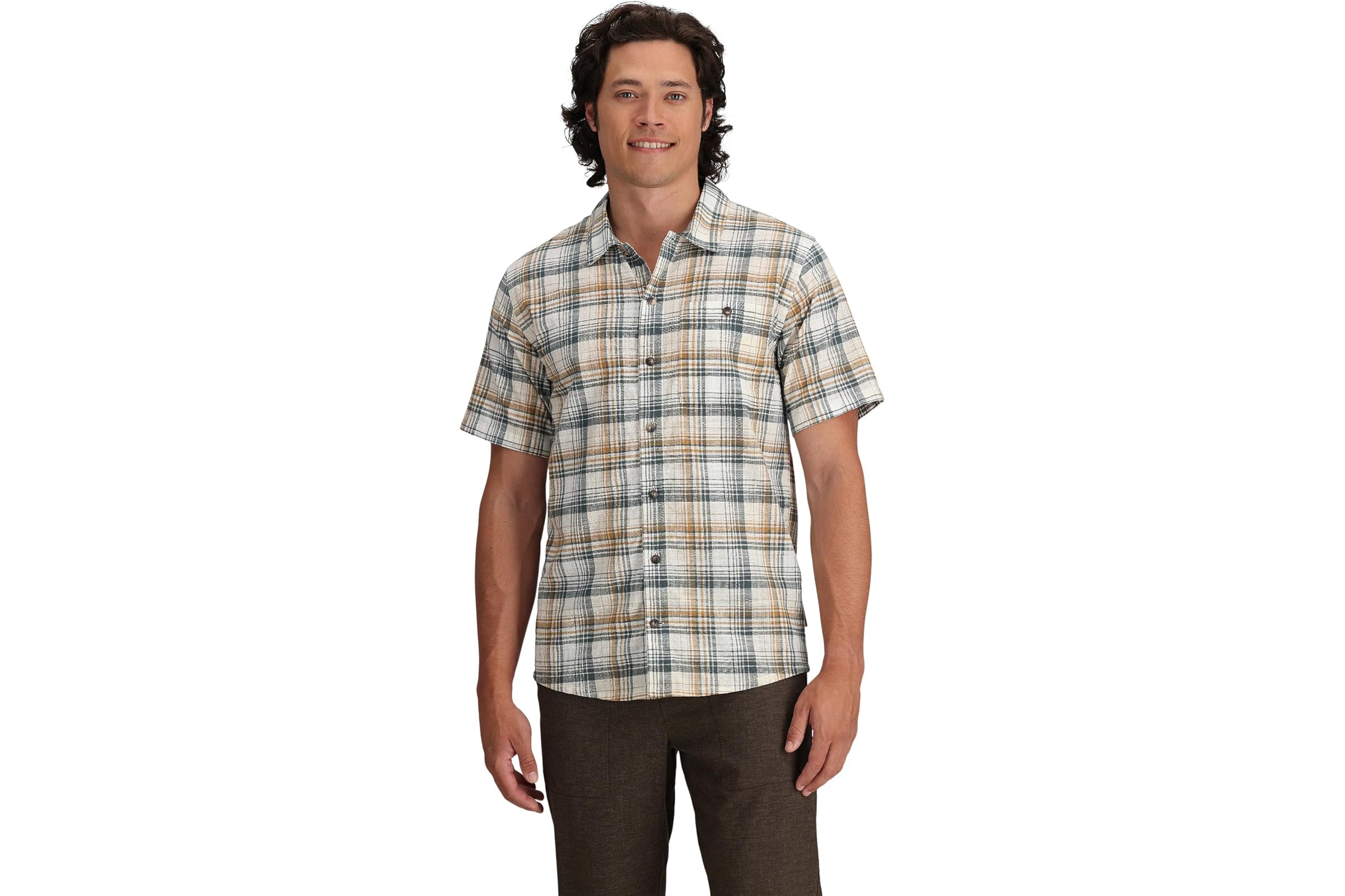 Royal Robbins Redwood Plaid Short Sleeve 14490₽