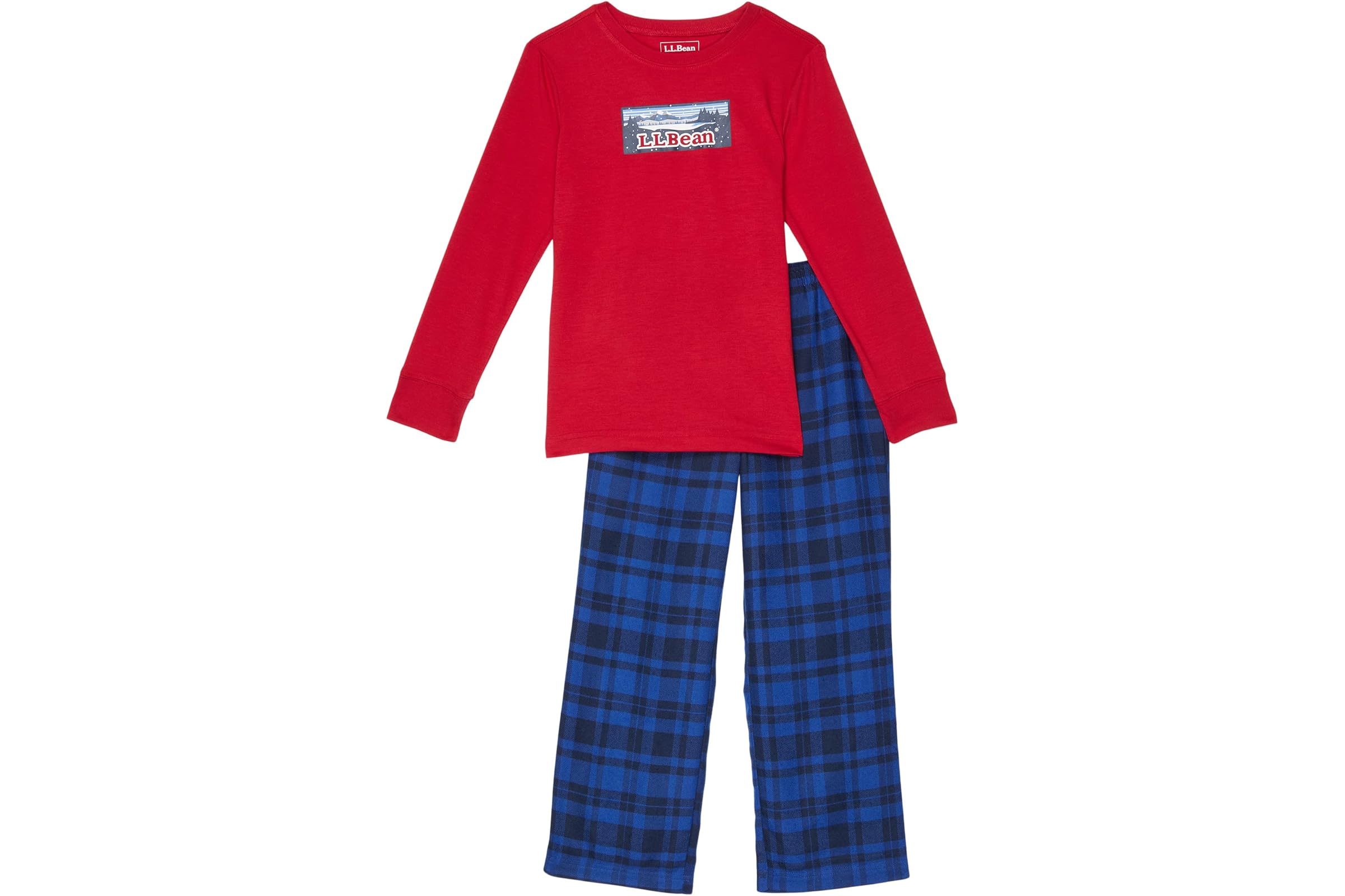 LLBean Flannel Pajamas Little Kids 4390₽