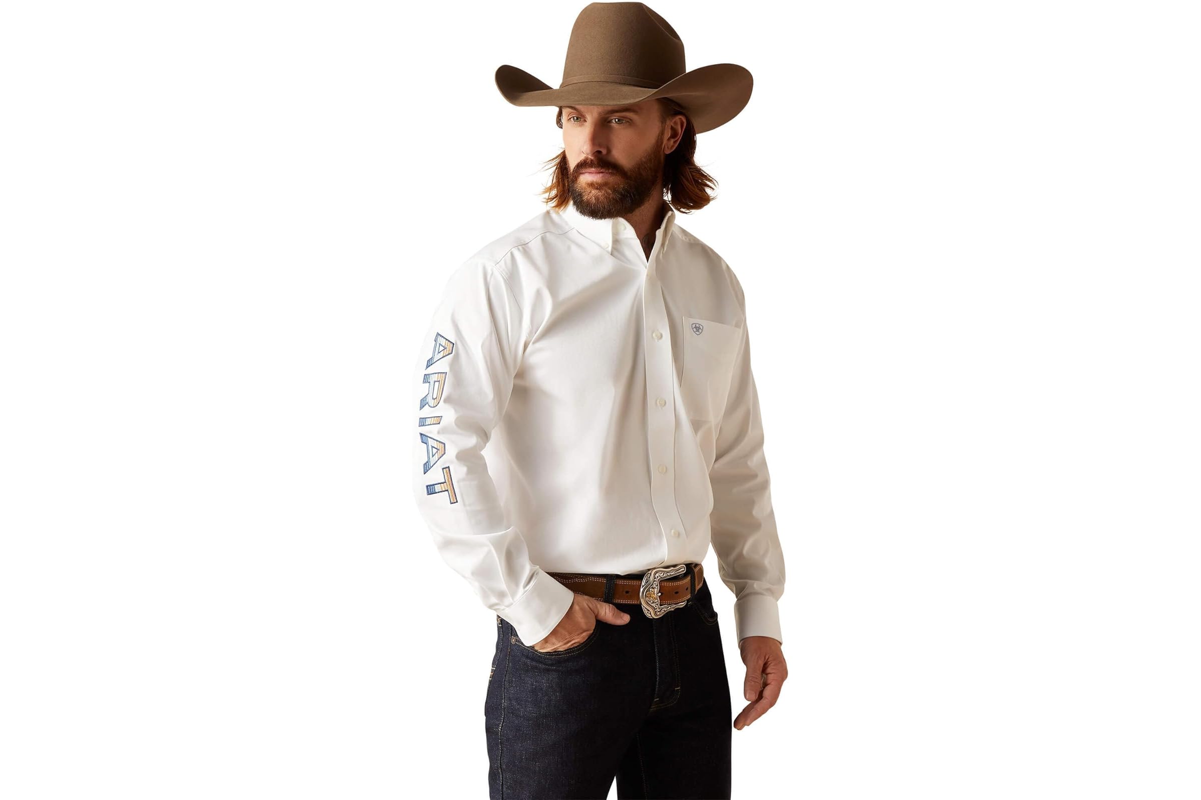 Ariat Team Logo Twill Classic Fit Shirt 13790₽