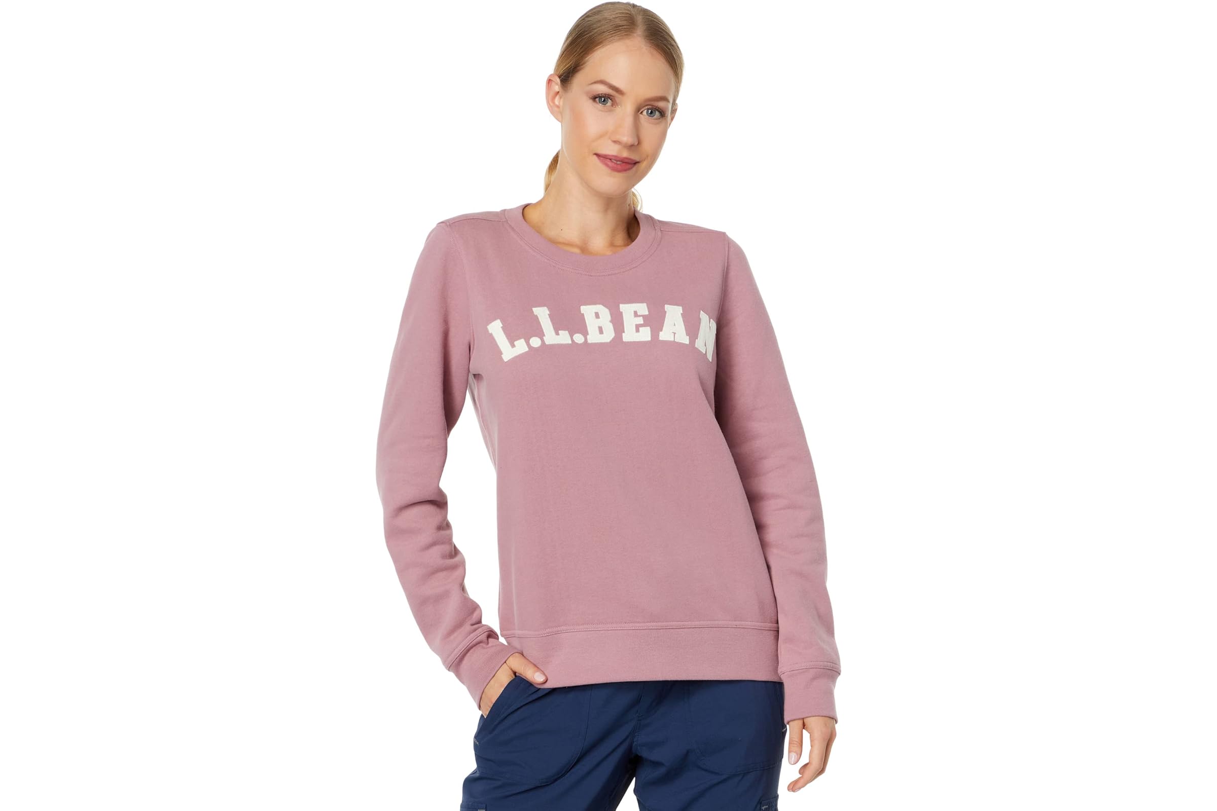 LLBean 1912 Crew Neck Sweatshirt Logo 7790₽