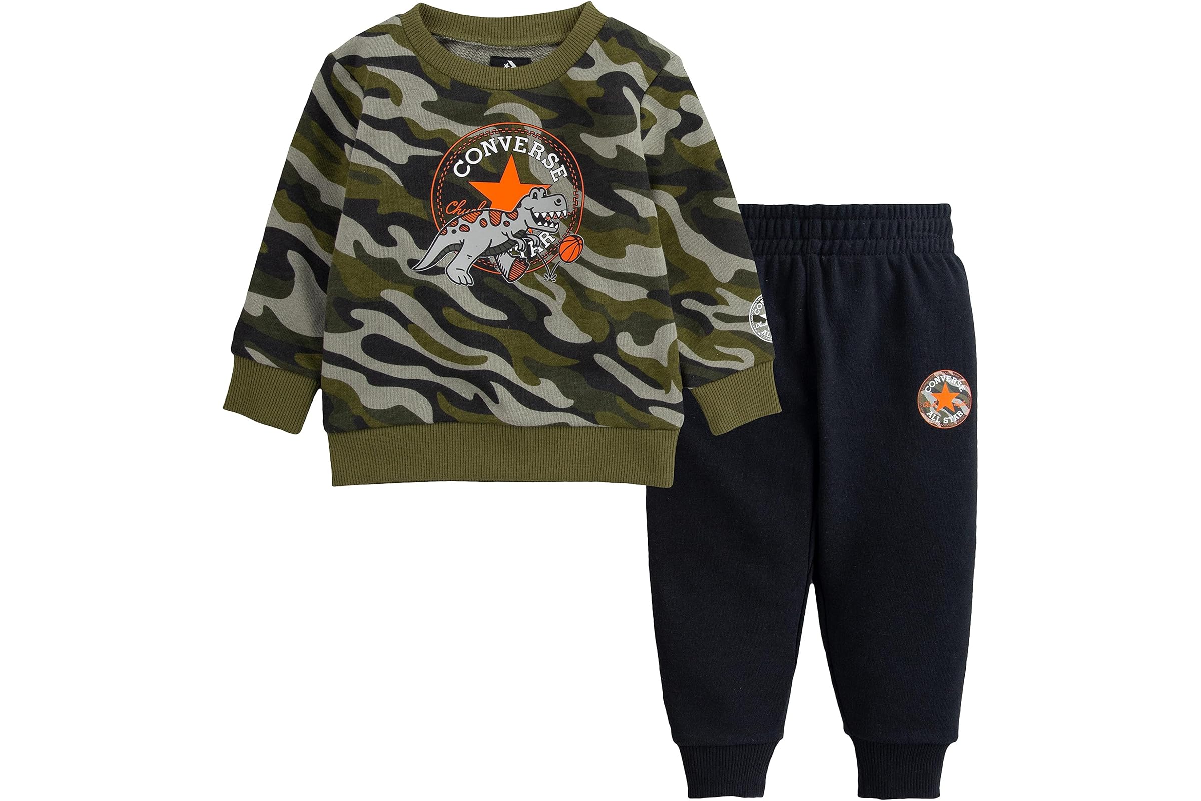 Converse Kids Camo Crew Joggers Set Infant 3890₽