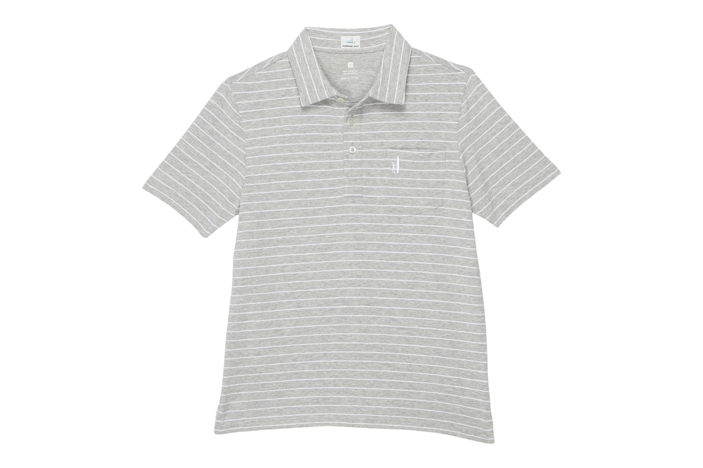 johnnie-O Kids Neese Performance Striped Polo (Little Kids/Big Kids)