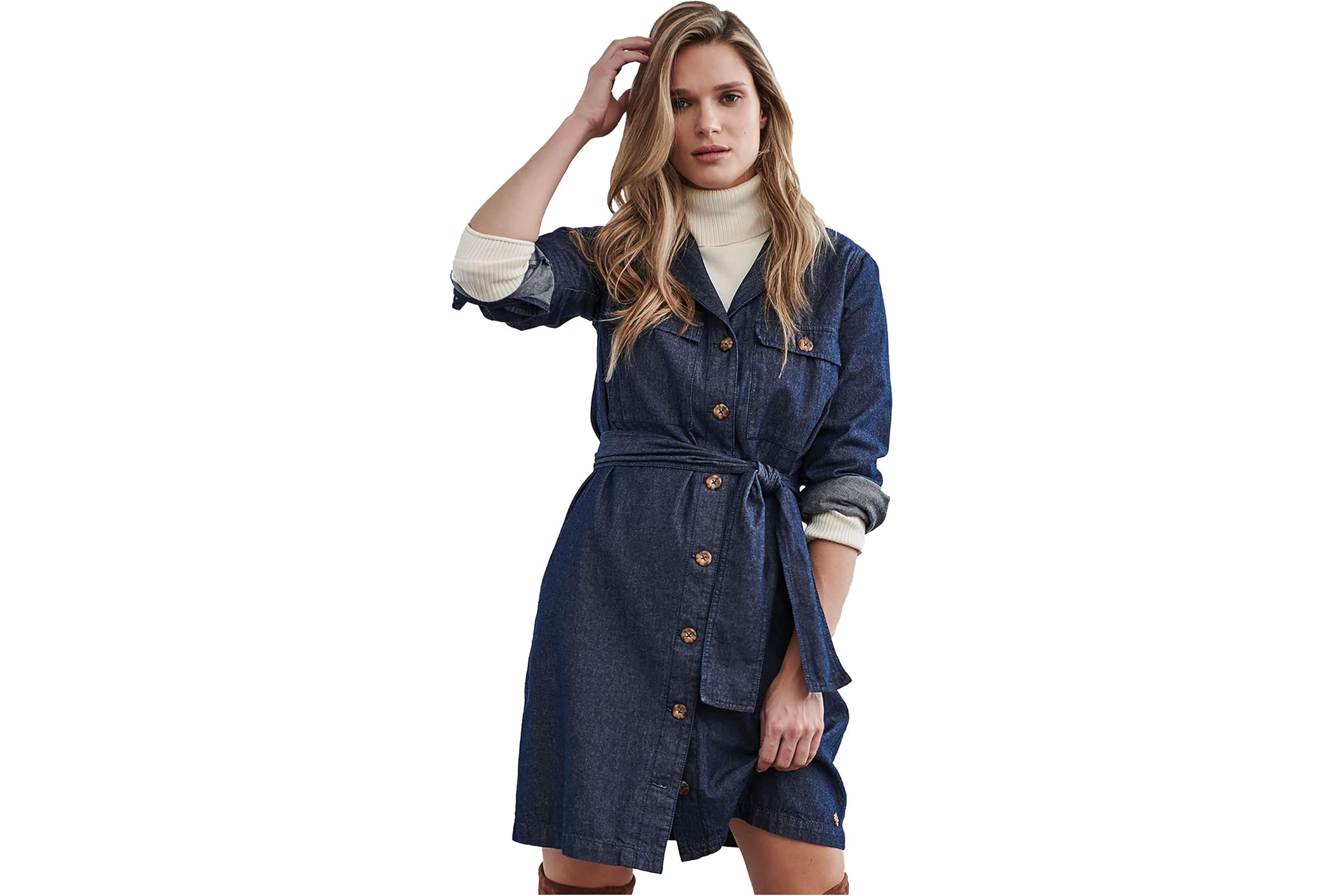 Hatley Denim Shirtdress - Dark Wash 7690₽