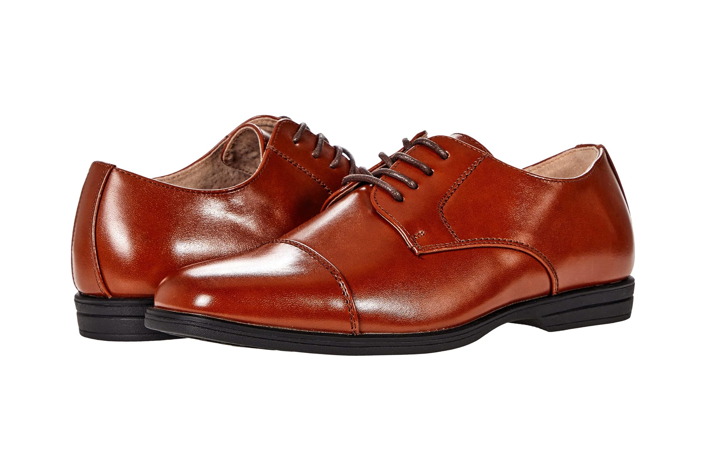 Florsheim Kids Rolan Cap Toe Oxford  (Little Kid/Big Kid)