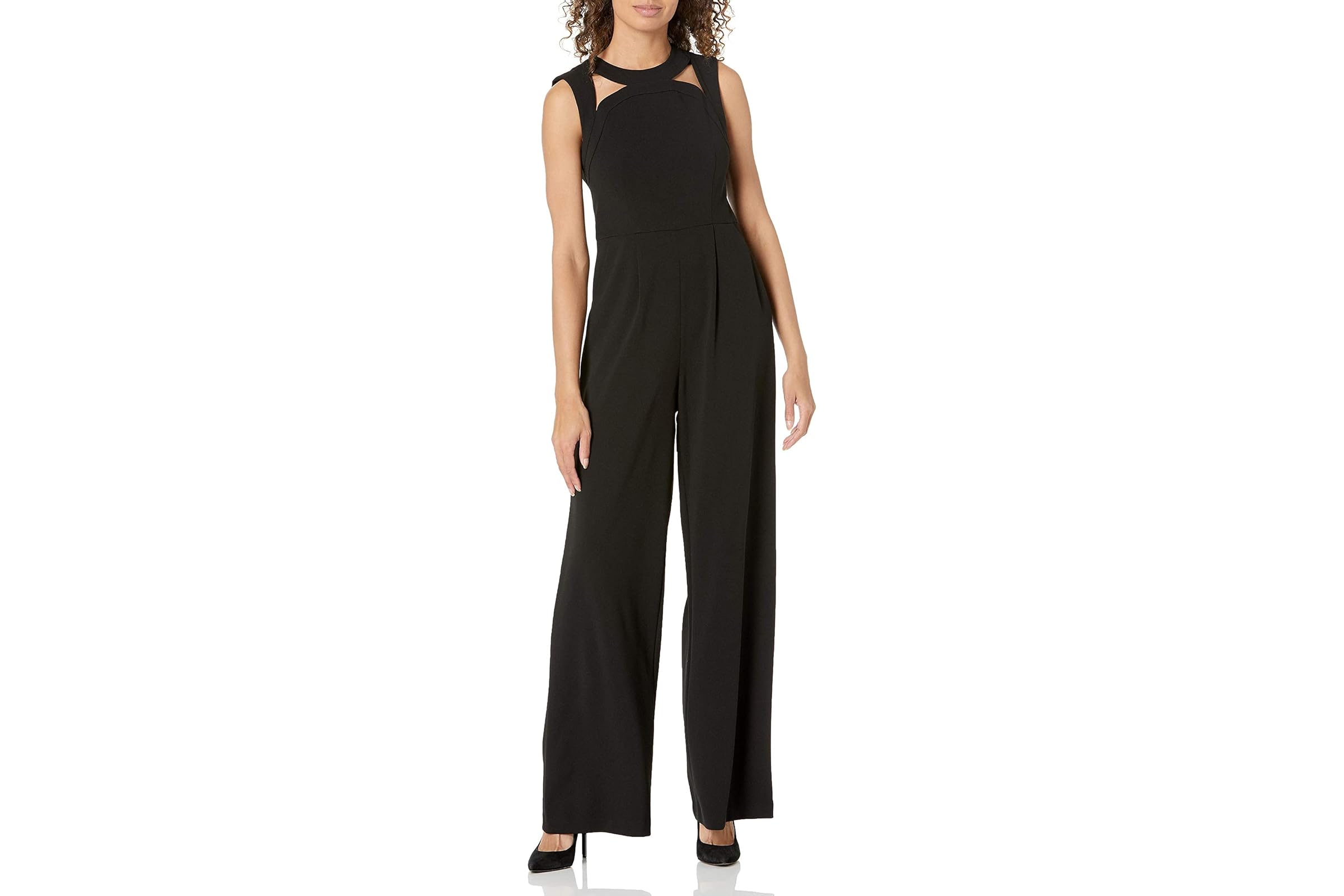 Calvin Klein Sleeveless Jumpsuit with Cut Outs 27090₽