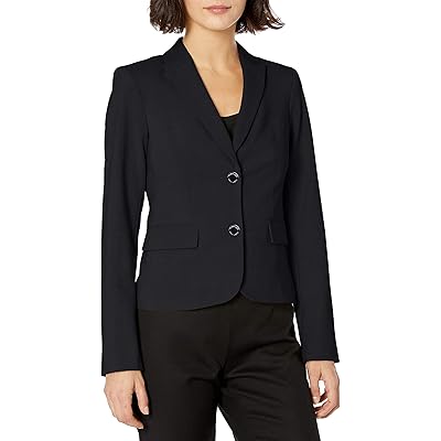 Calvin Klein Two Button Lux Blazer (Petite, Standard, & Plus)