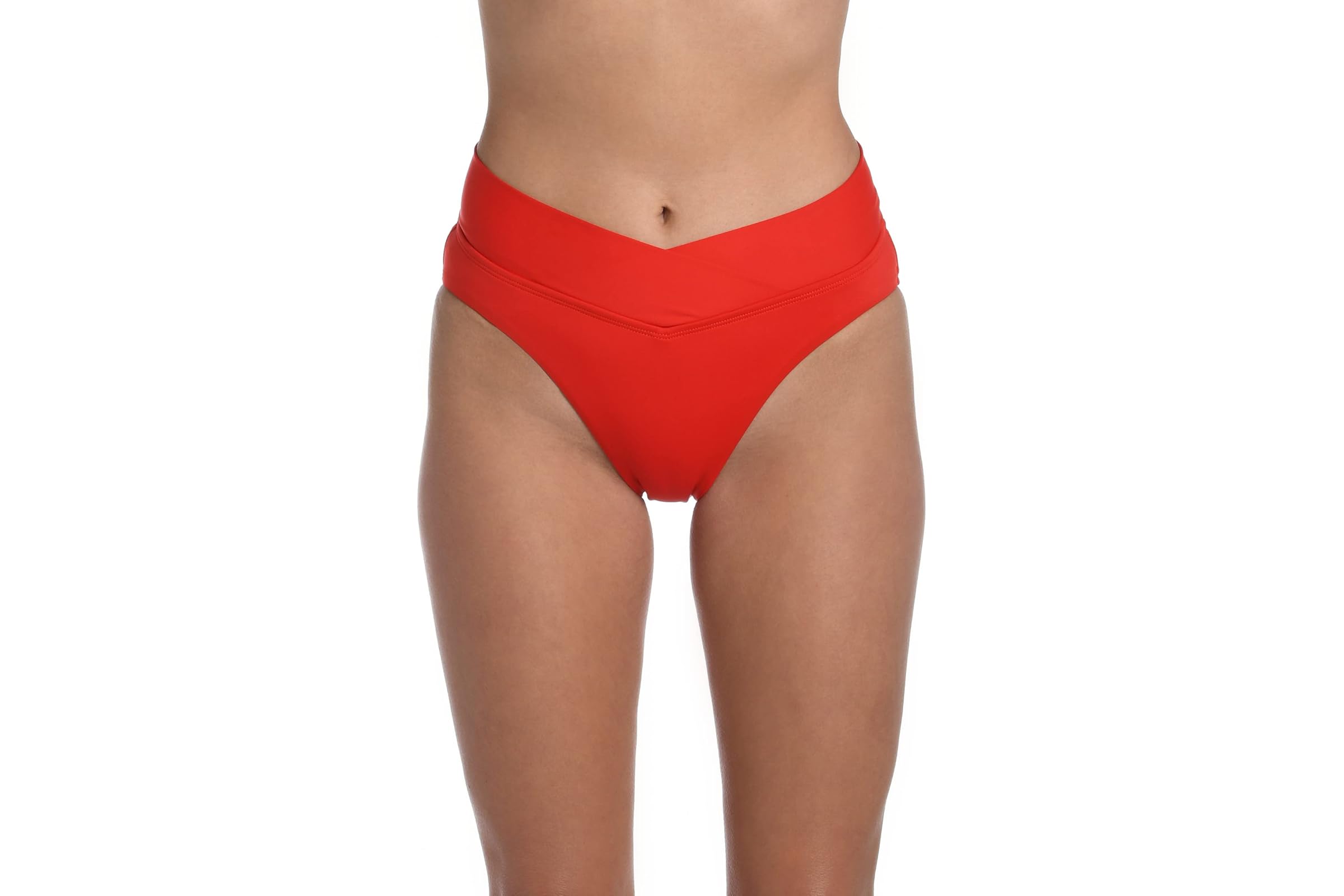 La Blanca Island Goddess Crossover High-Waist Bottoms 3390₽