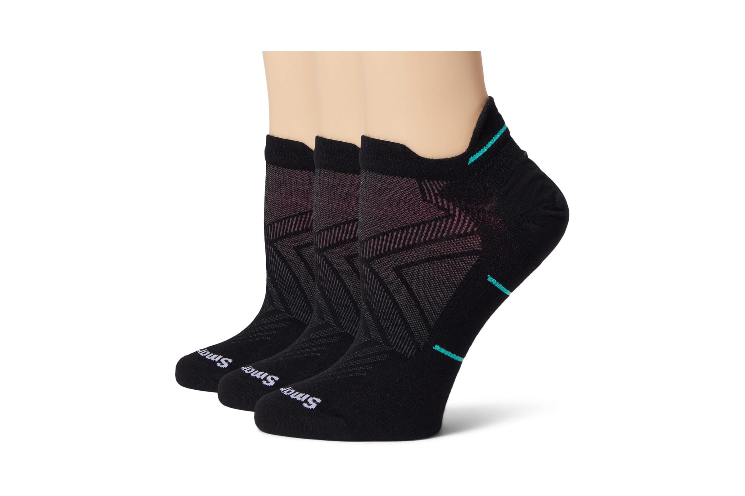 Smartwool Run Zero Cushion Low Ankle Socks 3-Pack 10290₽