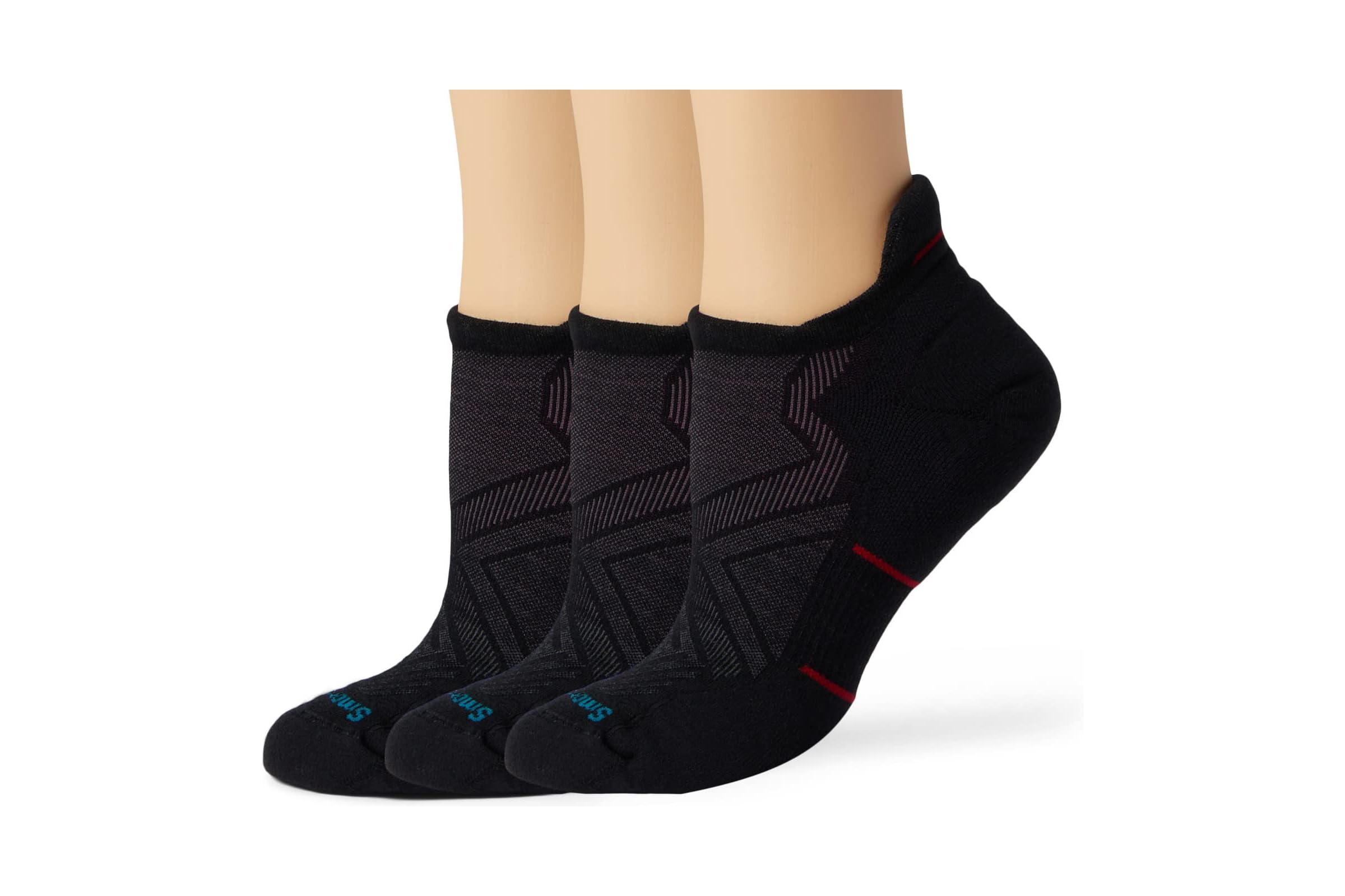 Smartwool Run Targeted Cushion Low Ankle Socks 3-Pack 10890₽