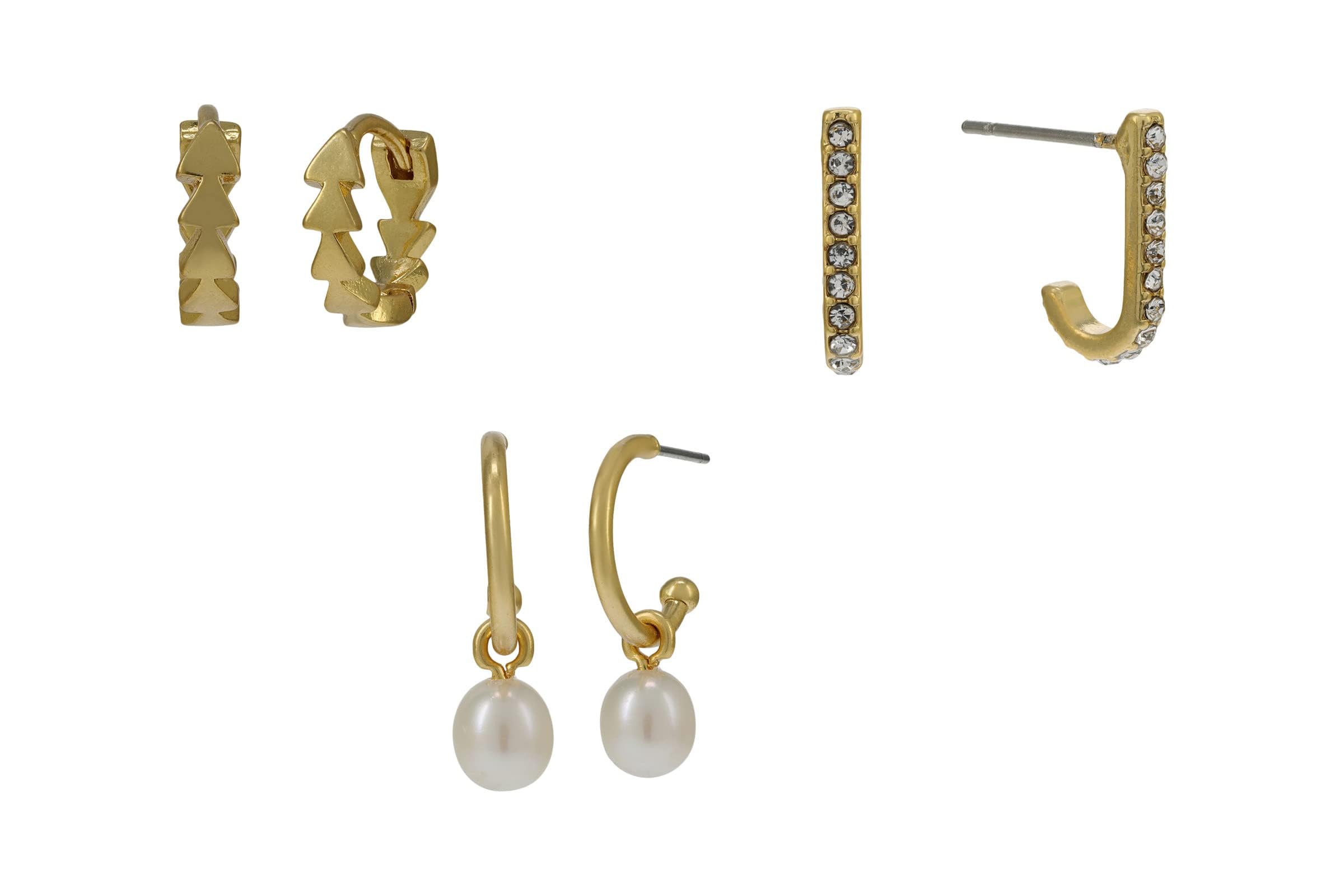 Серьги Madewell Classique Hoop Earring Set 4290₽