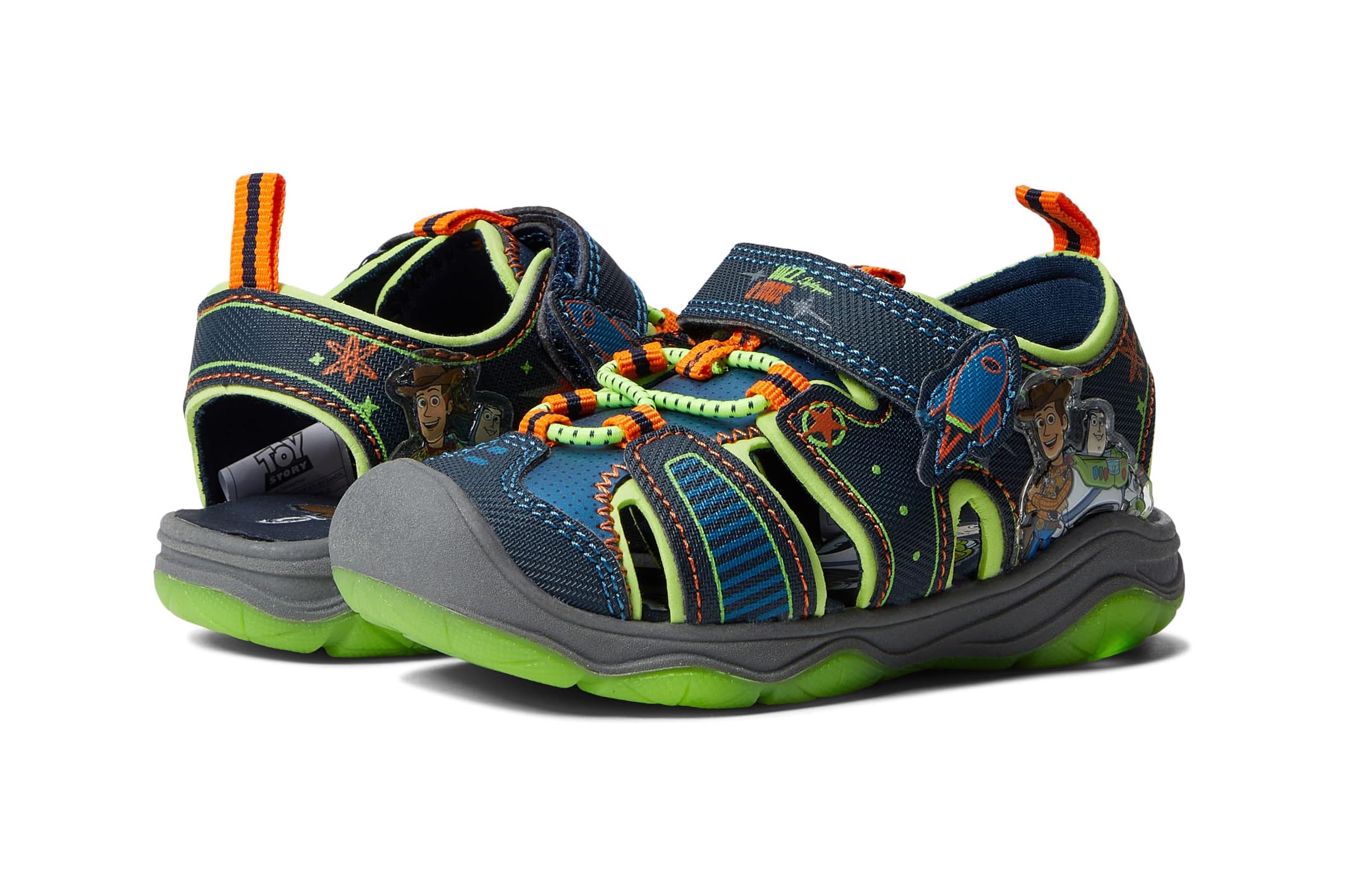 Josmo Toy Story Lighted Fisherman Sandal (Toddler/Little Kid)