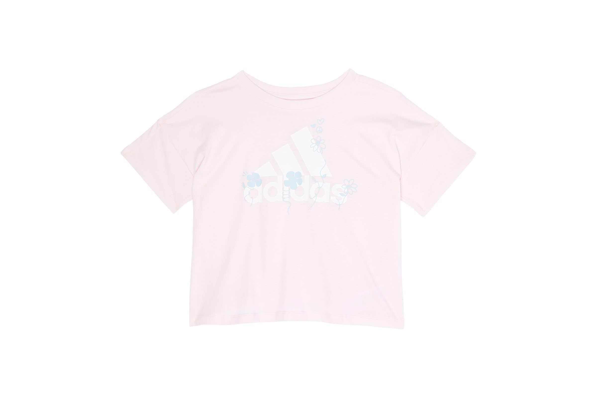 adidas Kids Short Sleeve Oversized Tee Big Kids 4390₽
