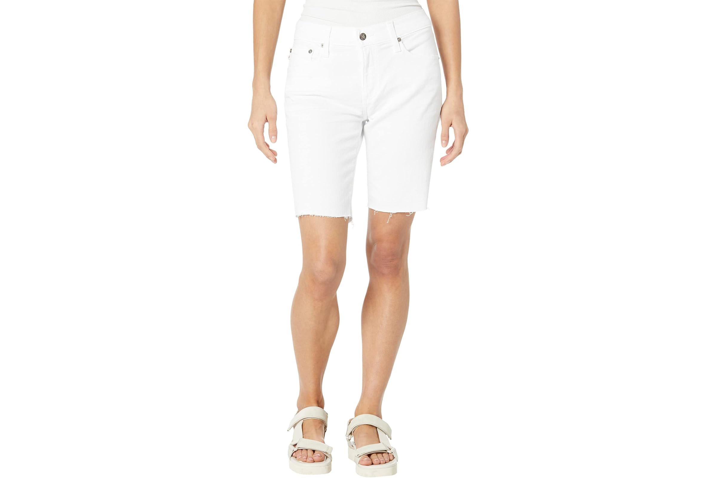 AG Jeans Nikki in 1 Year Classic White