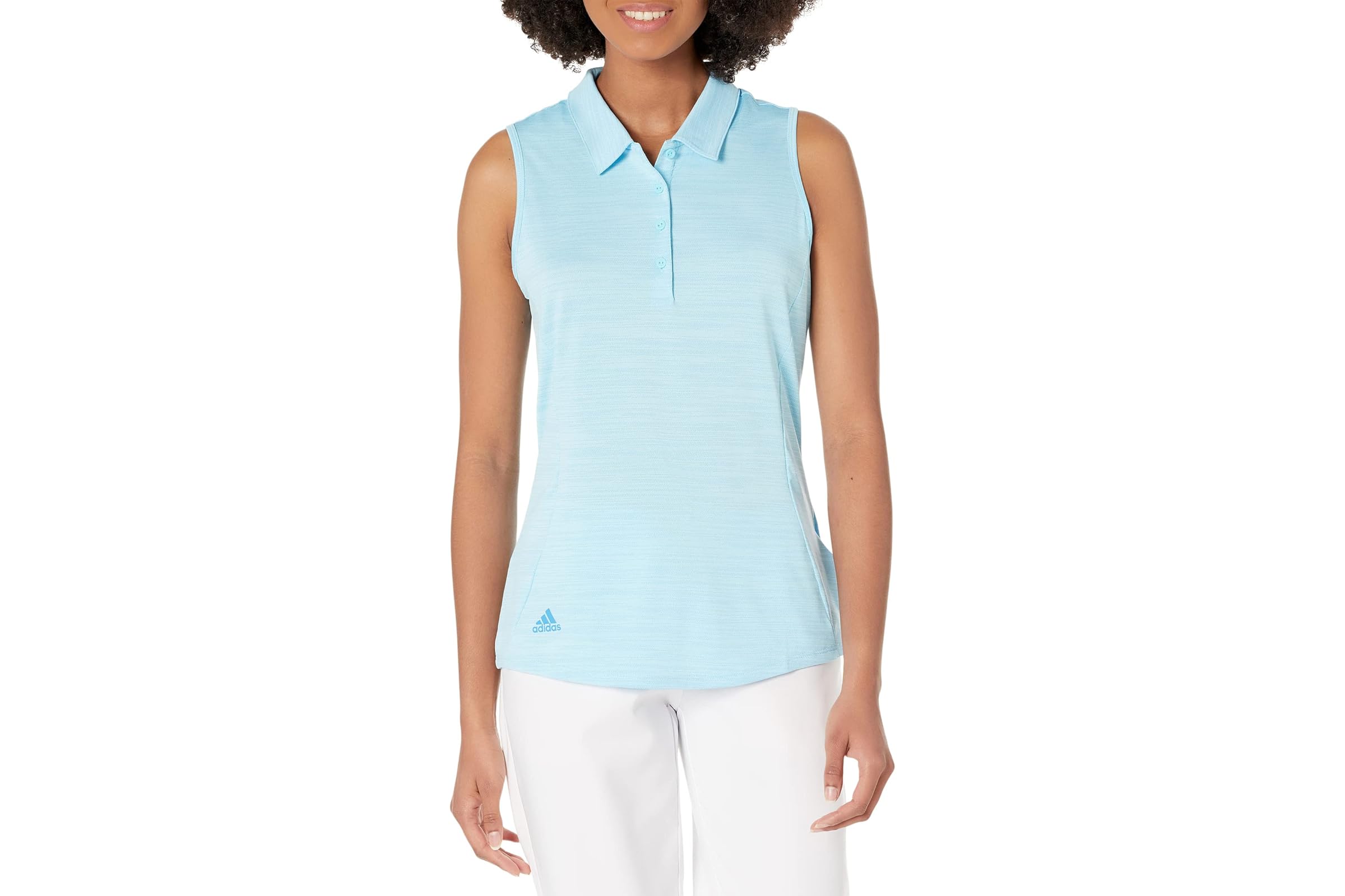 adidas Golf Space Dye Sleeveless Polo Shirt 6990₽