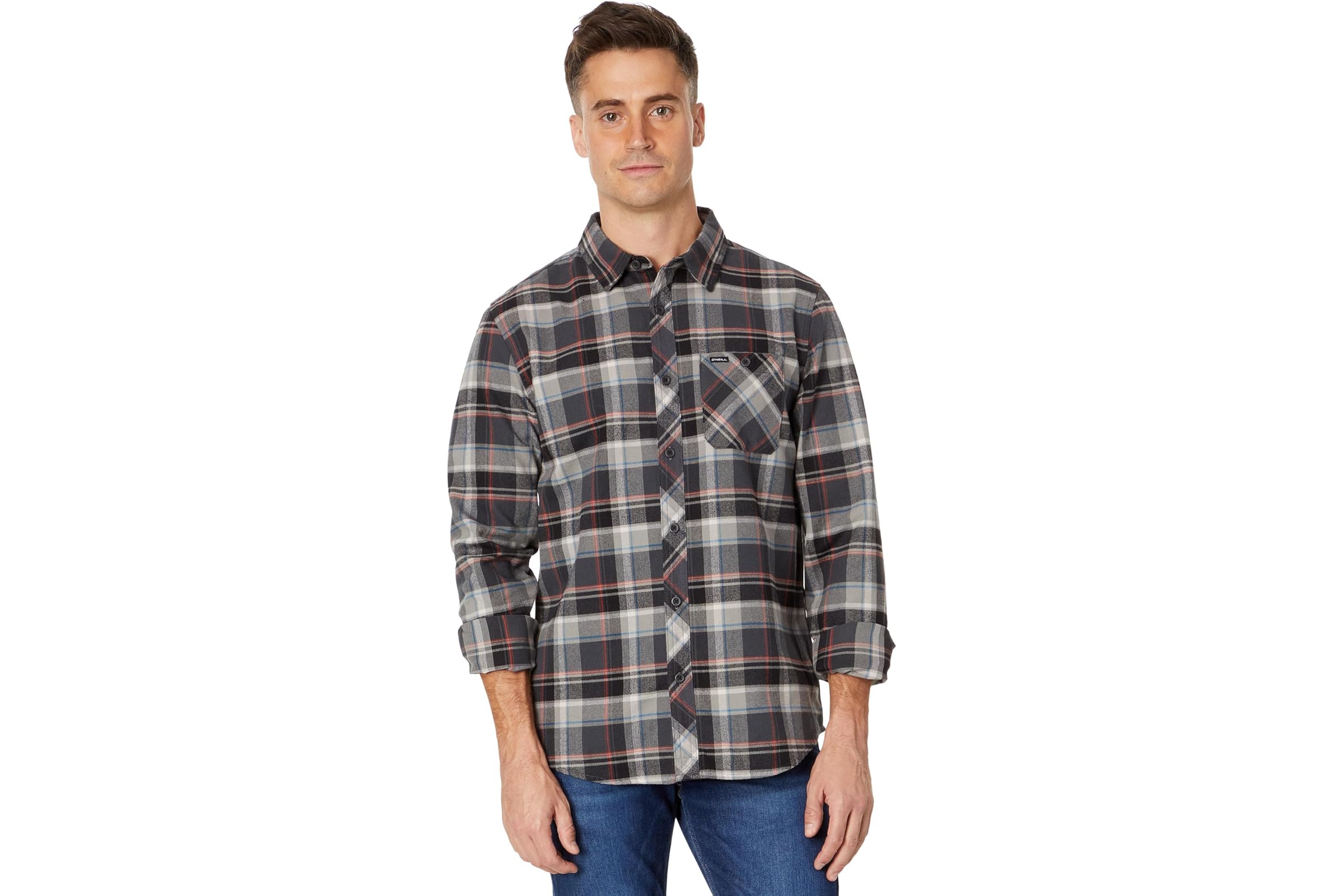 ONeill Winslow Plaid Long Sleeve Flannel Shirt 9290₽