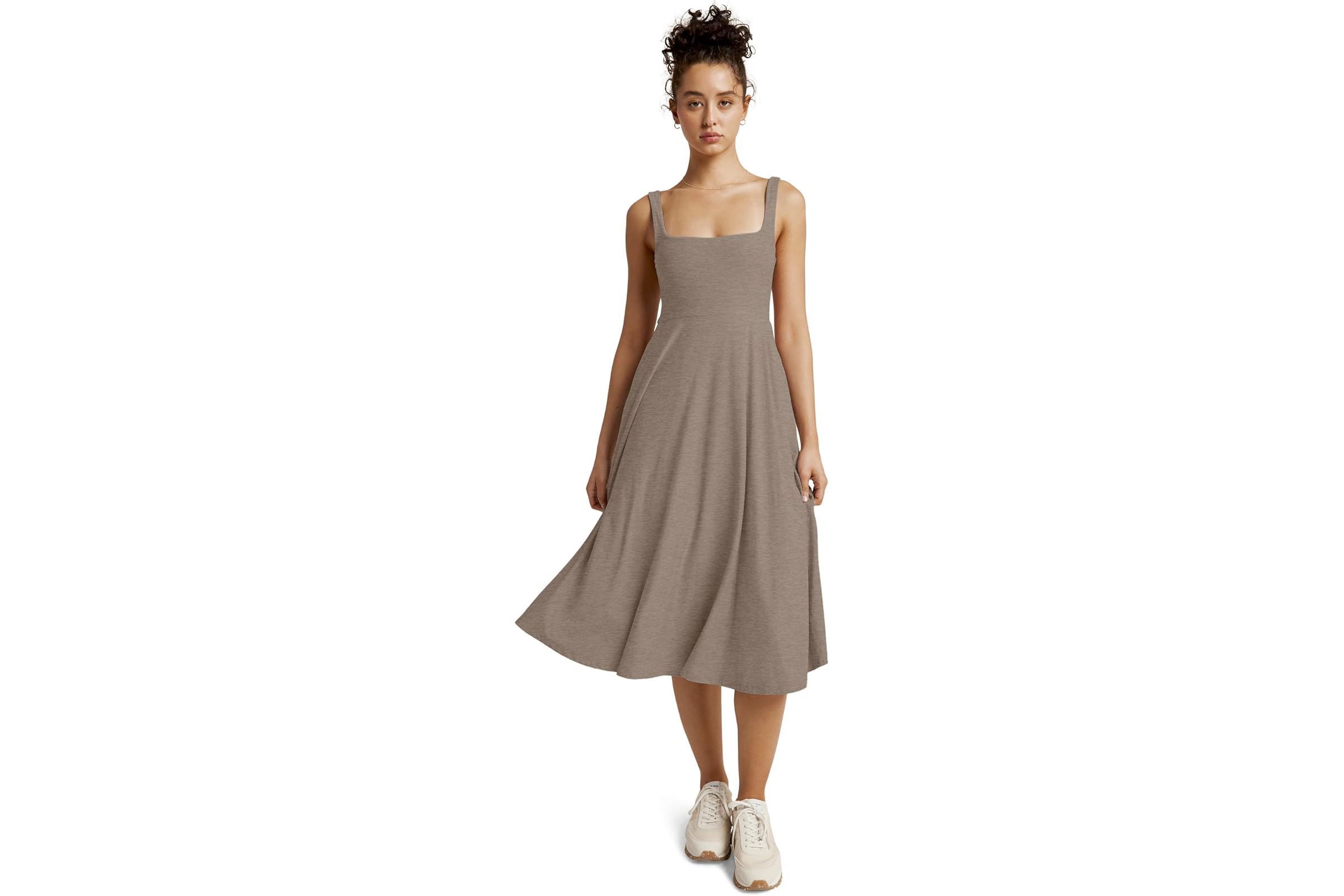Beyond Yoga Featherweight At The Ready Square Neck Dress 20390₽