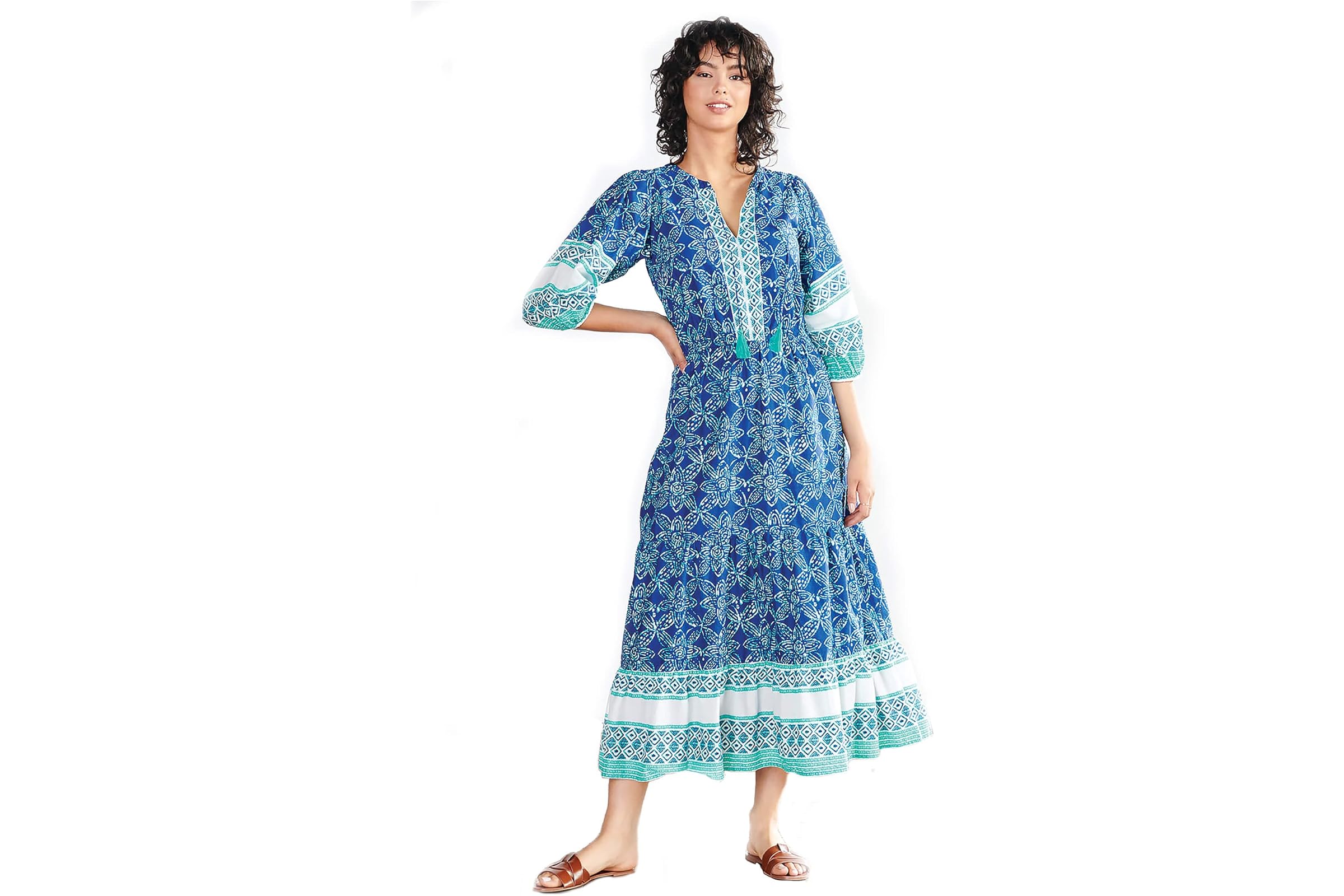 Hatley Celine Maxi Dress - Starburst Batik 10590₽