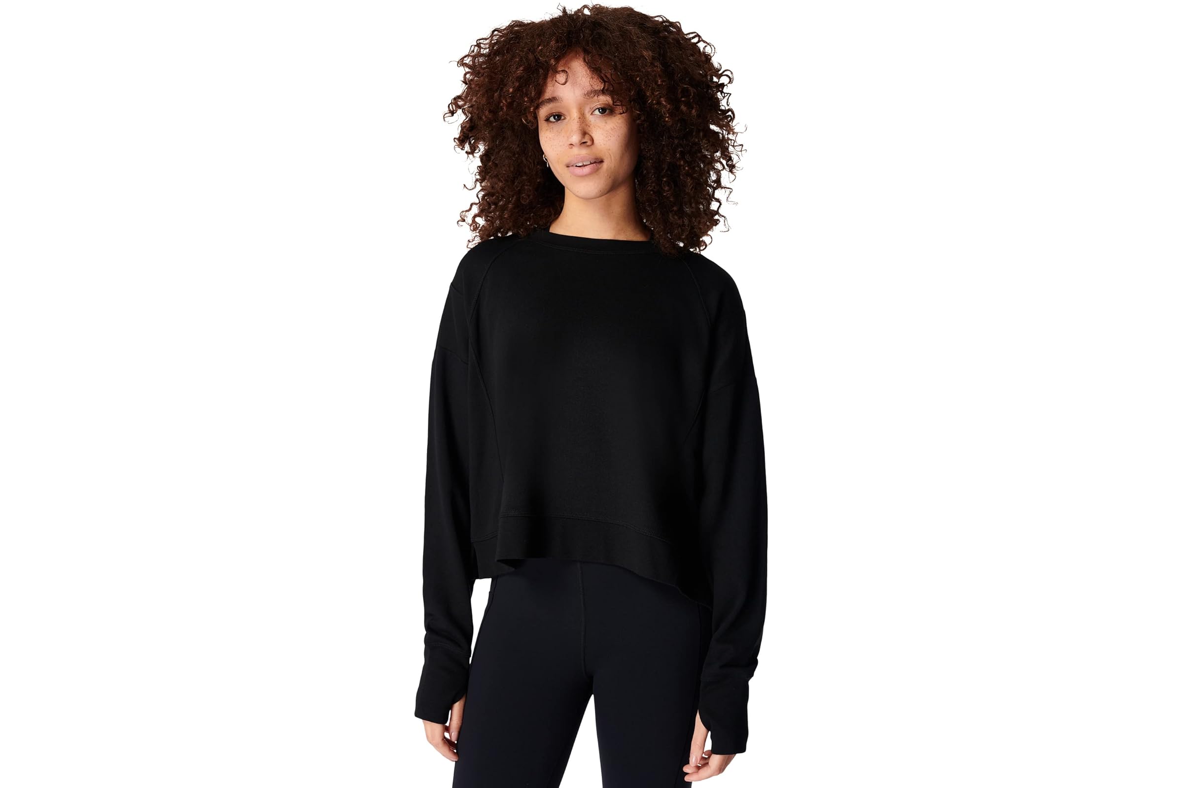 Sweaty Betty After Class Crop Sweatshirt