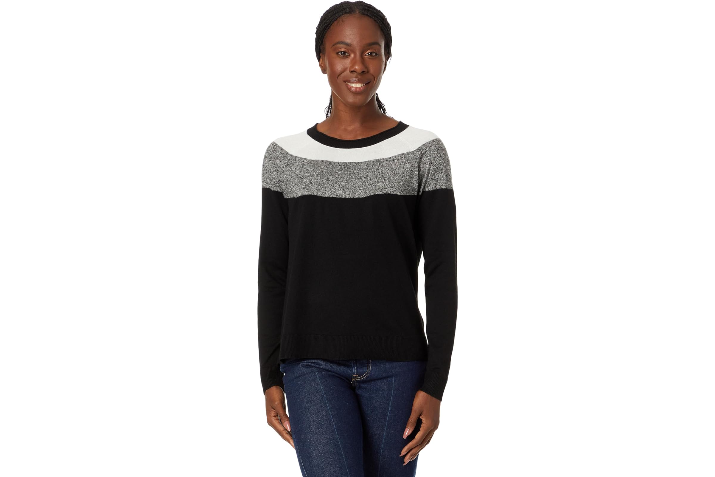 Smartwool Edgewood Color-Block Crew Sweater
