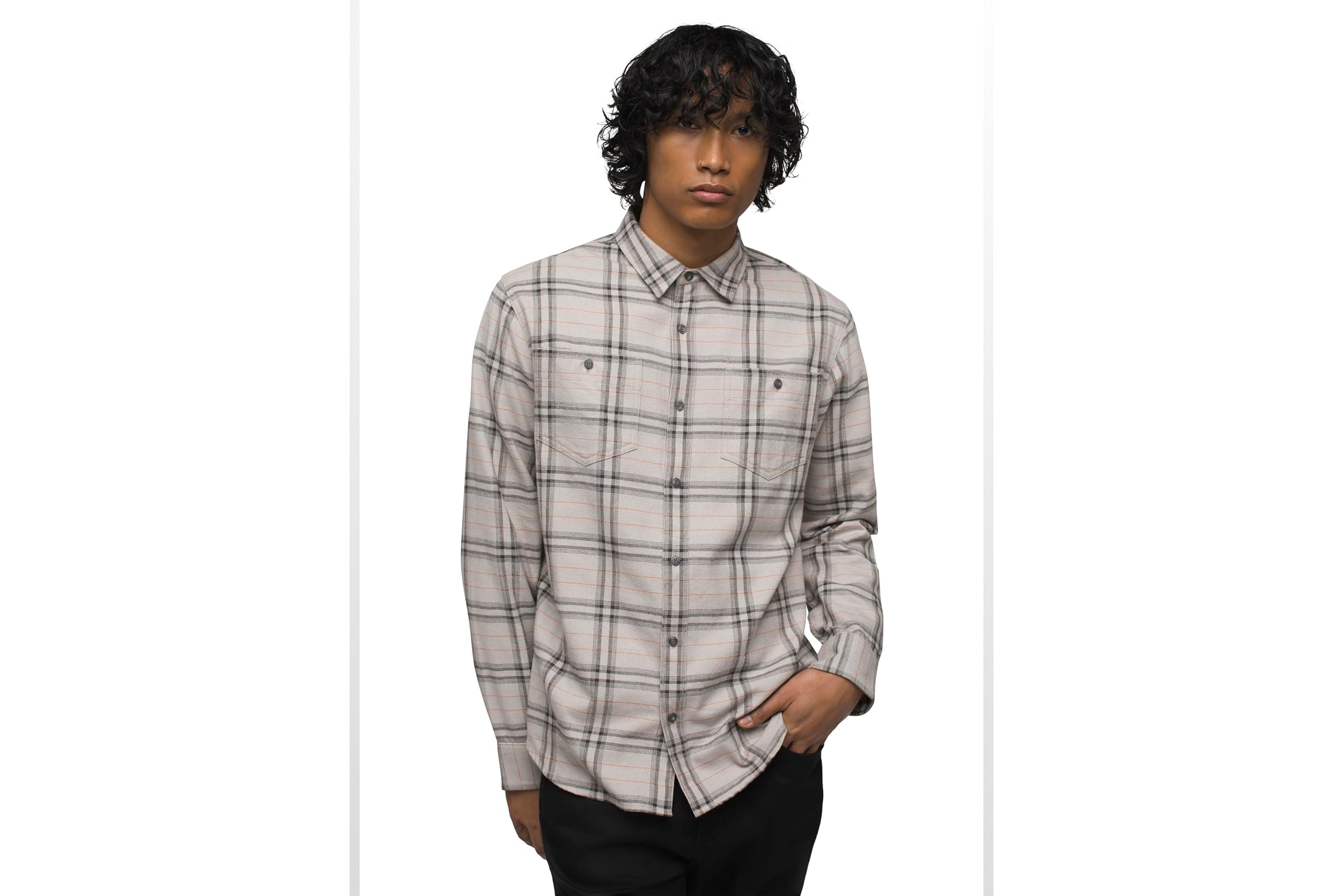 Prana Dolberg Flannel Shirt Slim Fit 11890₽