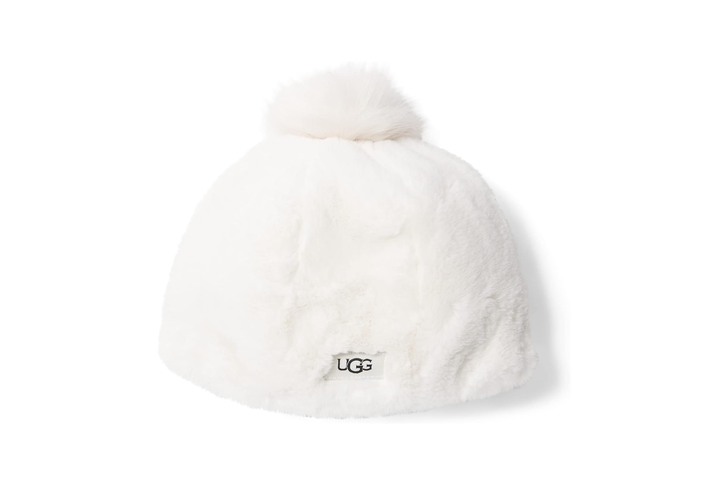 UGG Kids Faux Fur Beanie with Faux Pom (Toddler/Little Kids)