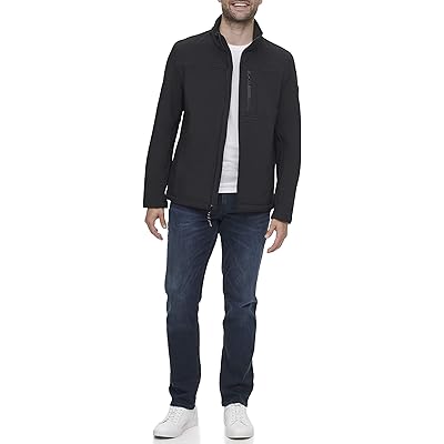 Calvin Klein Calvin Klein Water Resistant Soft Shell Open Bottom Jacket (Standard and Big & Tall)