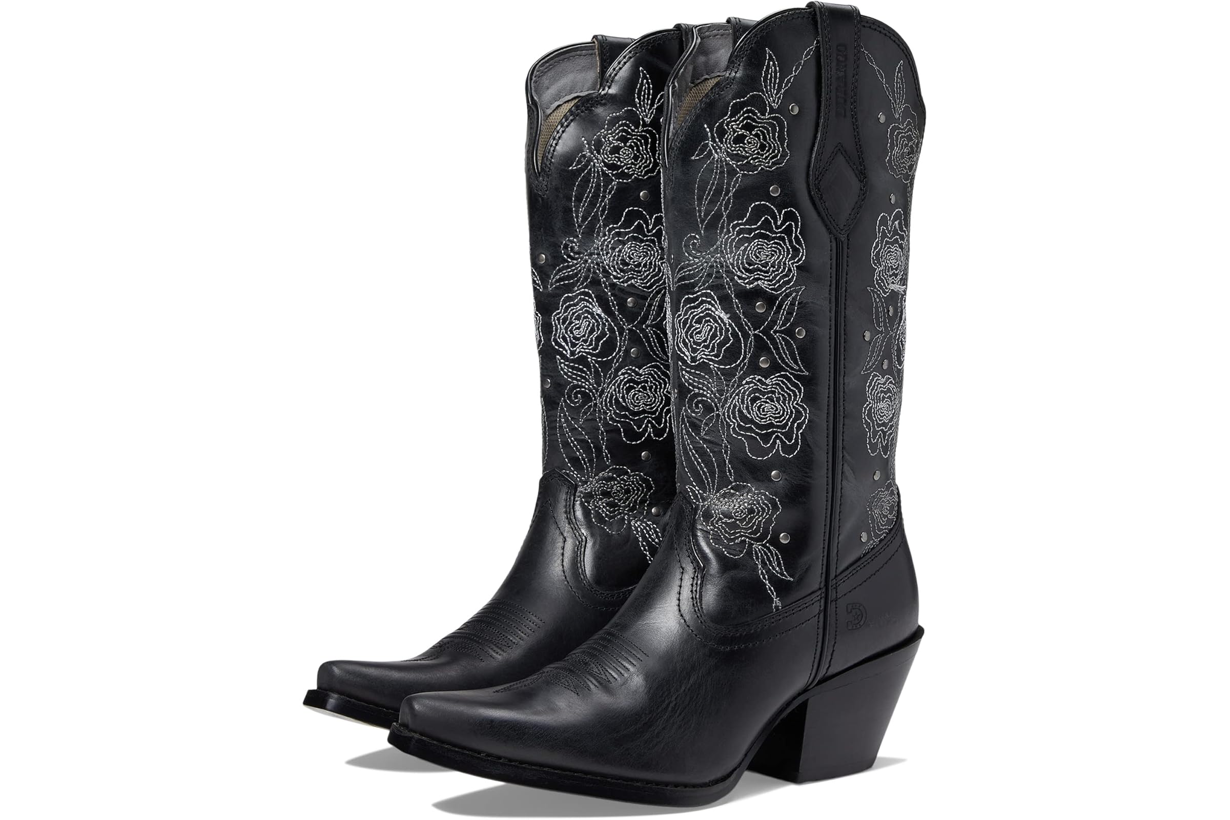 Durango Crush 13 Western Snip Toe w Rose Embossed 34590₽