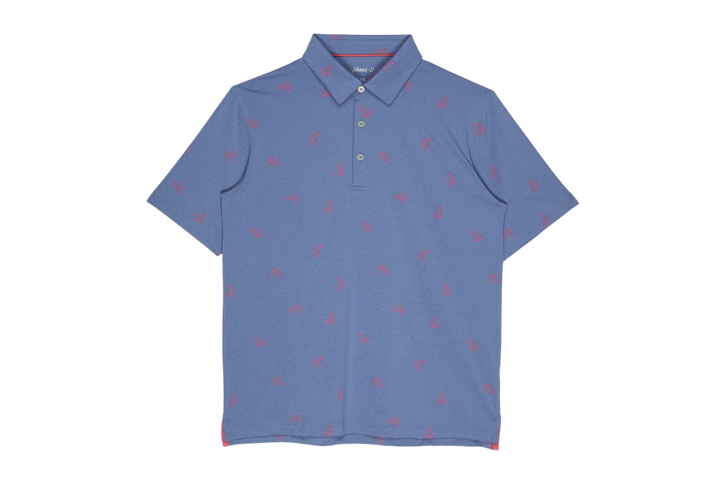 johnnie-O Kids Flamingo Floaty Performance Polo (Little Kids/Big Kids)